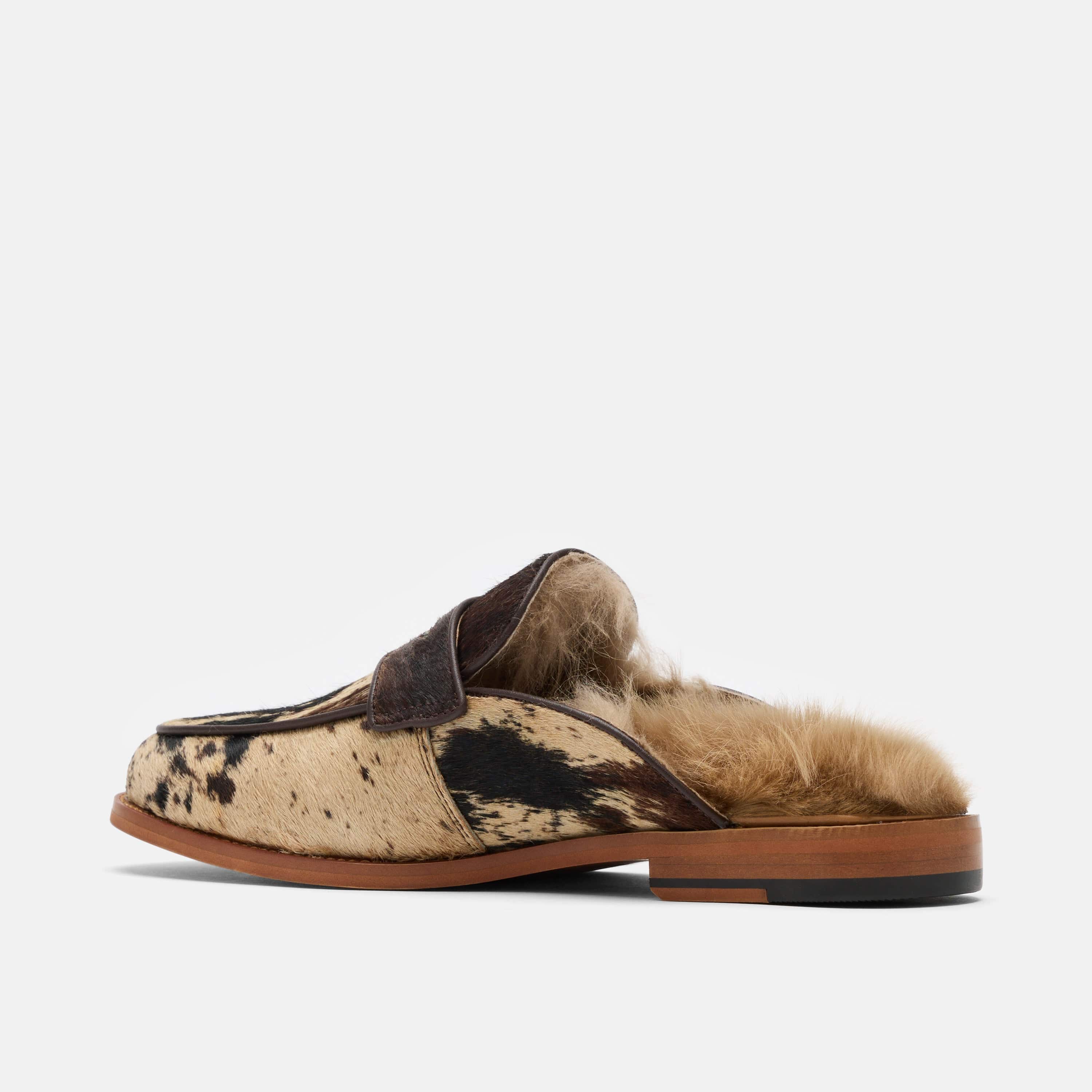 Del Mar Dark Horse Loafer Mules