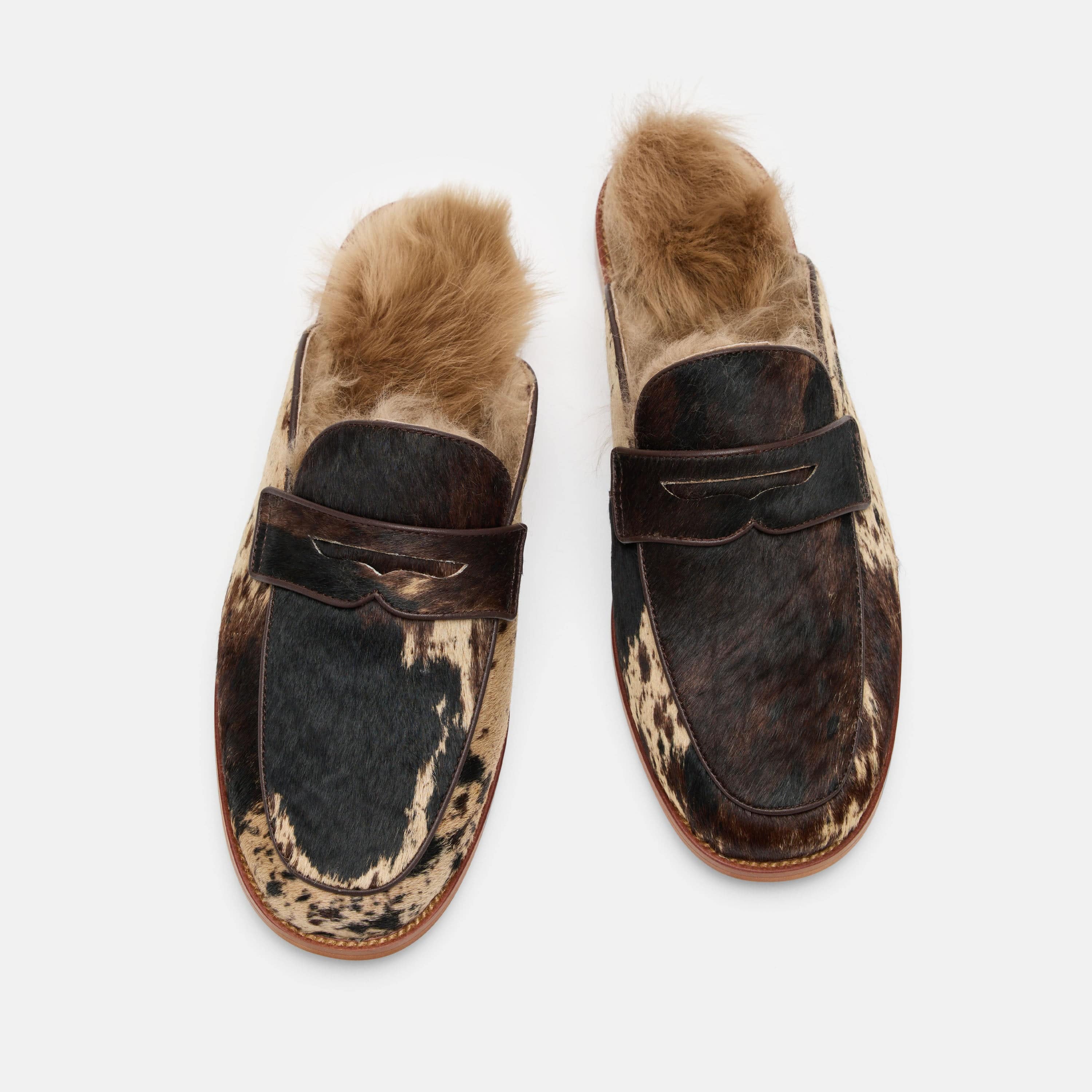 Del Mar Dark Horse Loafer Mules