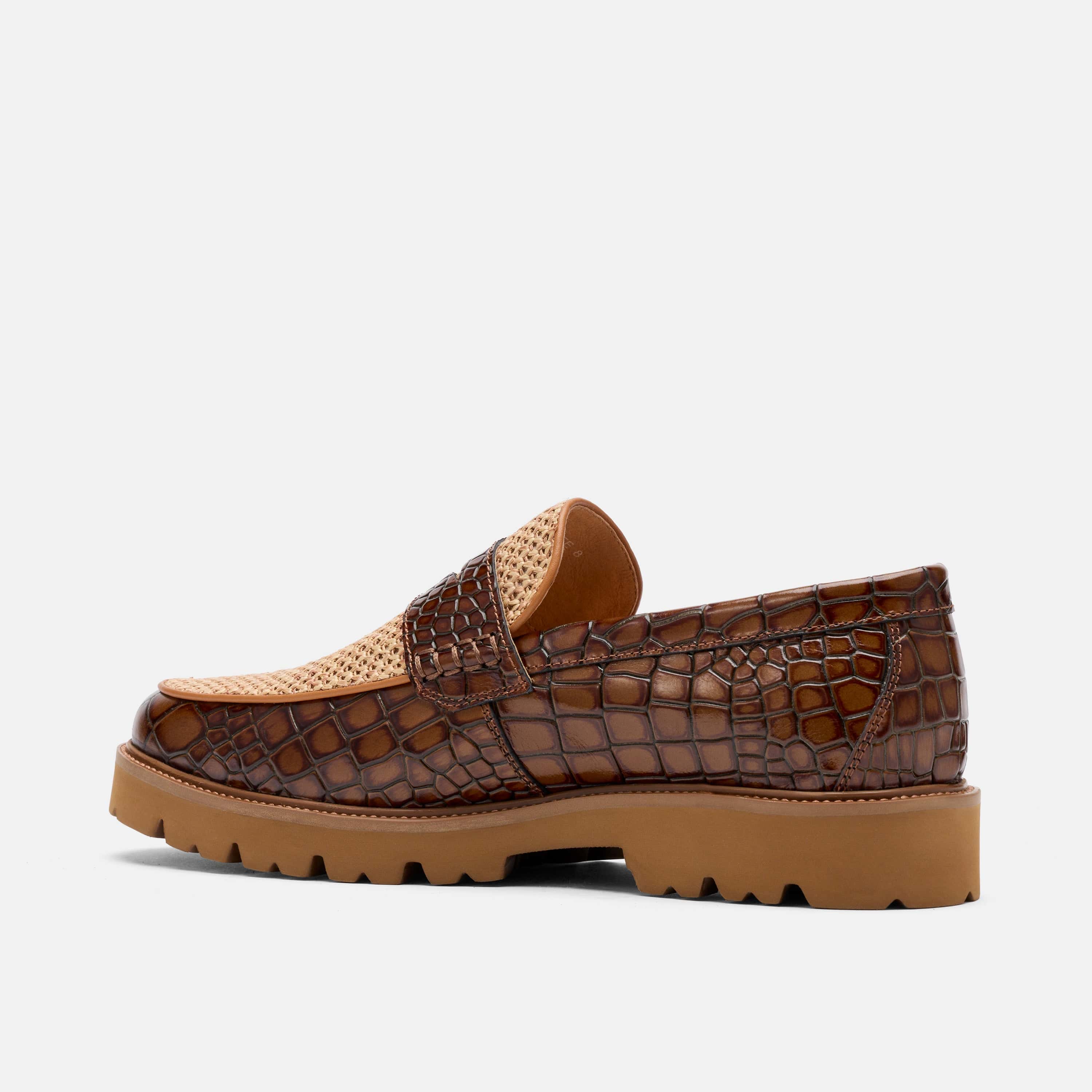 Diazzee 'La Palma' Lug Penny Loafers