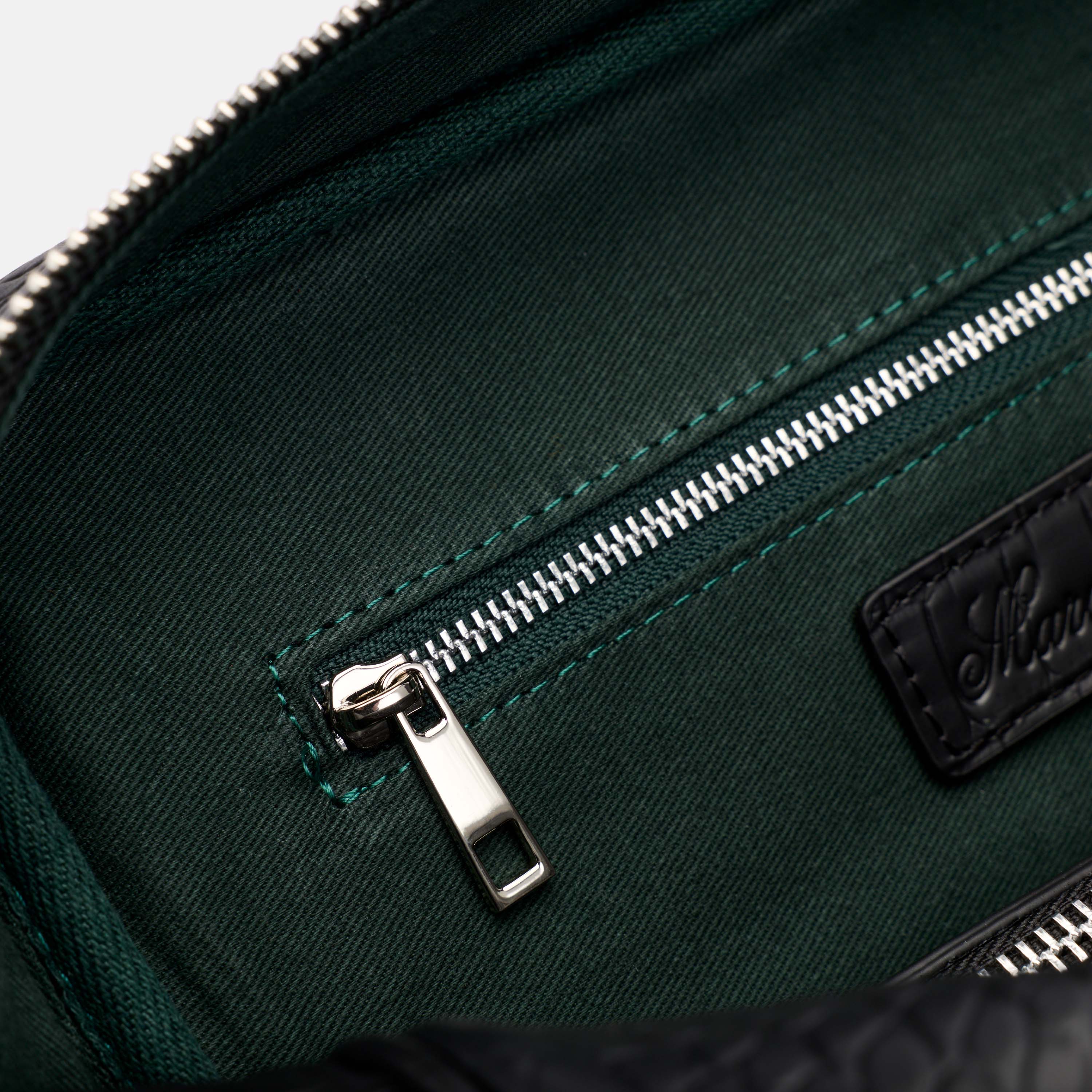 Marc Nolan Dopp Kit - Black Crocskin