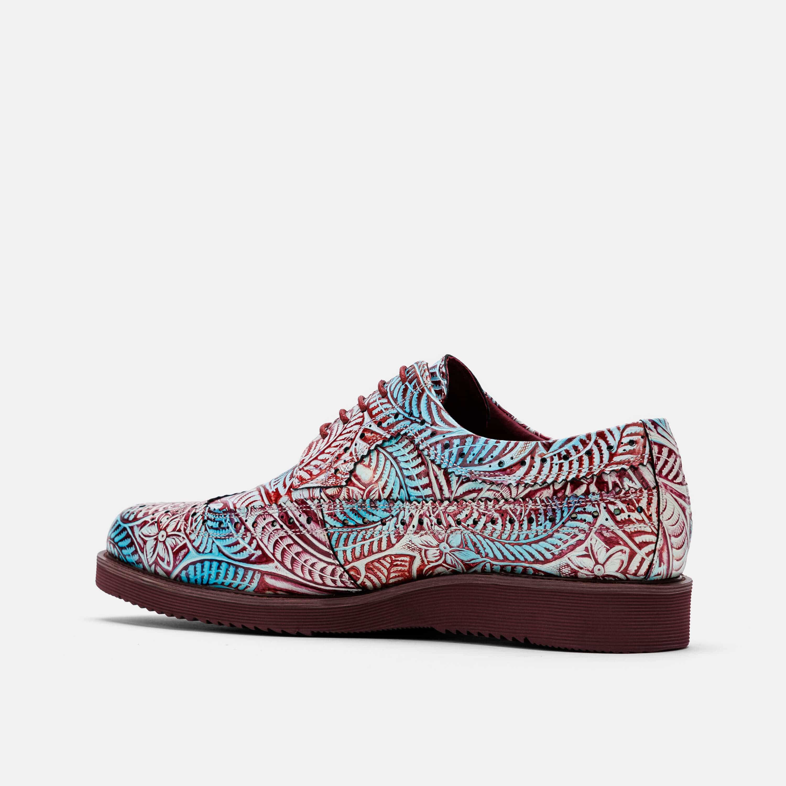 Alexander Tropics Leather Longwing Sneakers