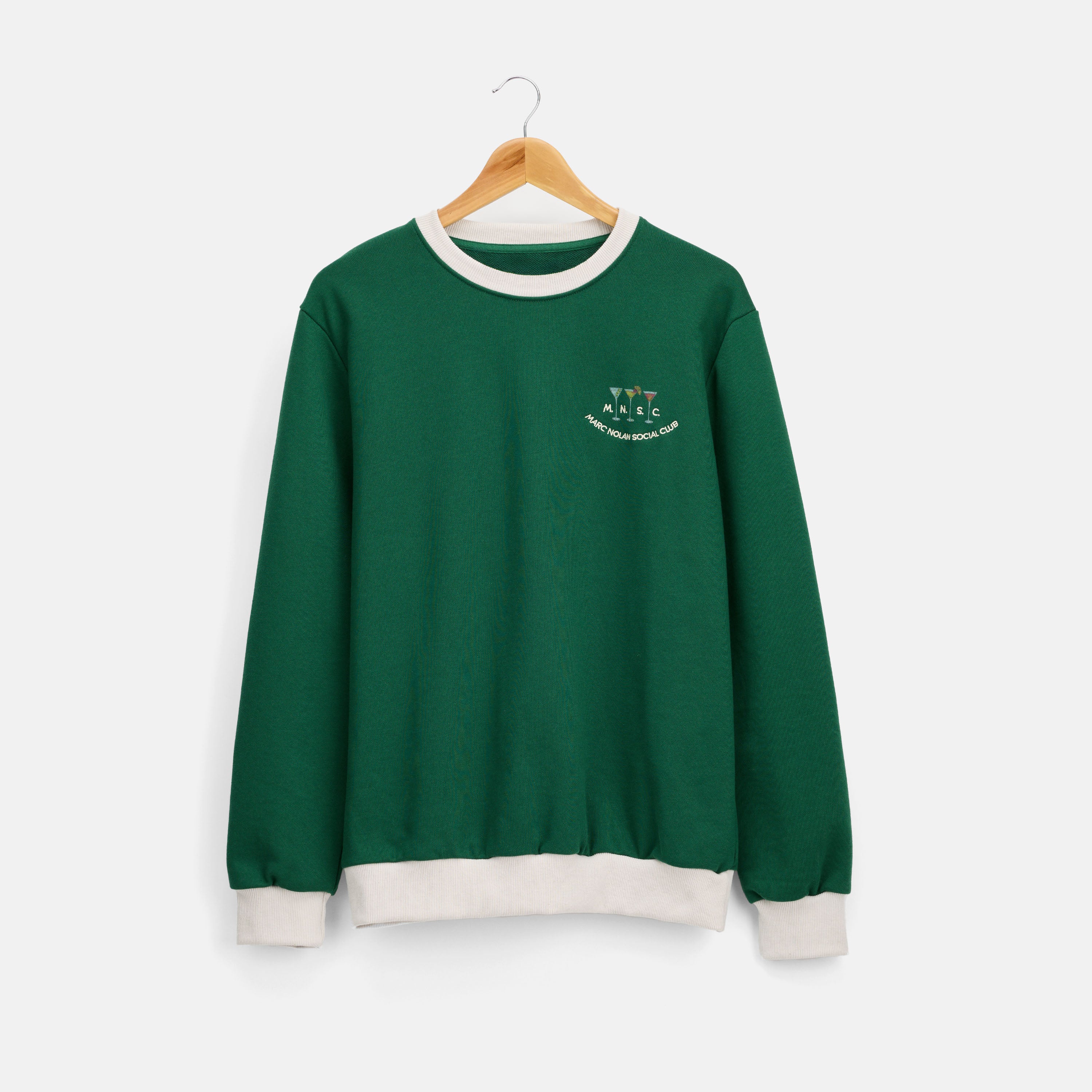 Marc Nolan Social Club Sweater - Green