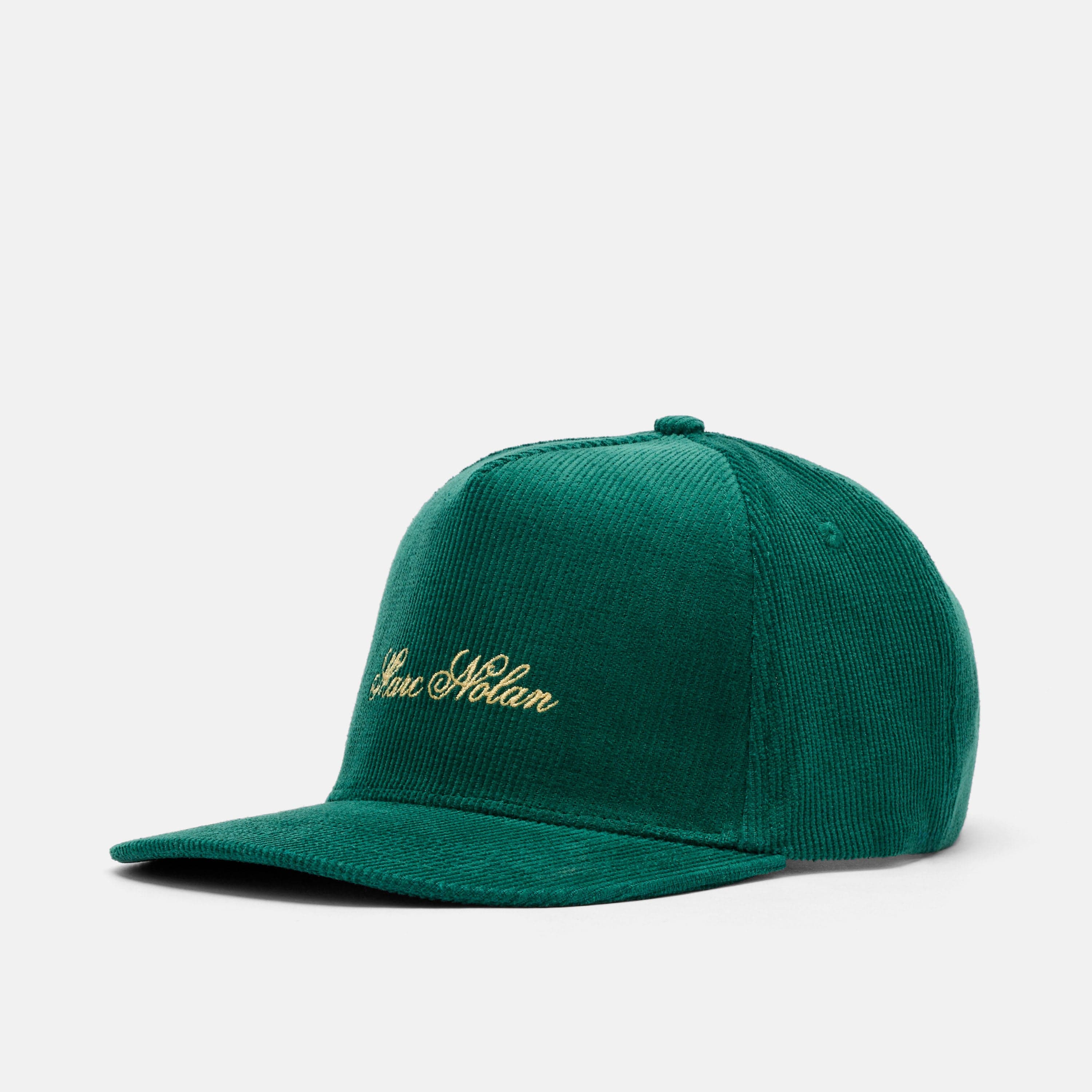 Marc Nolan Corduroy Logo Hat - Green