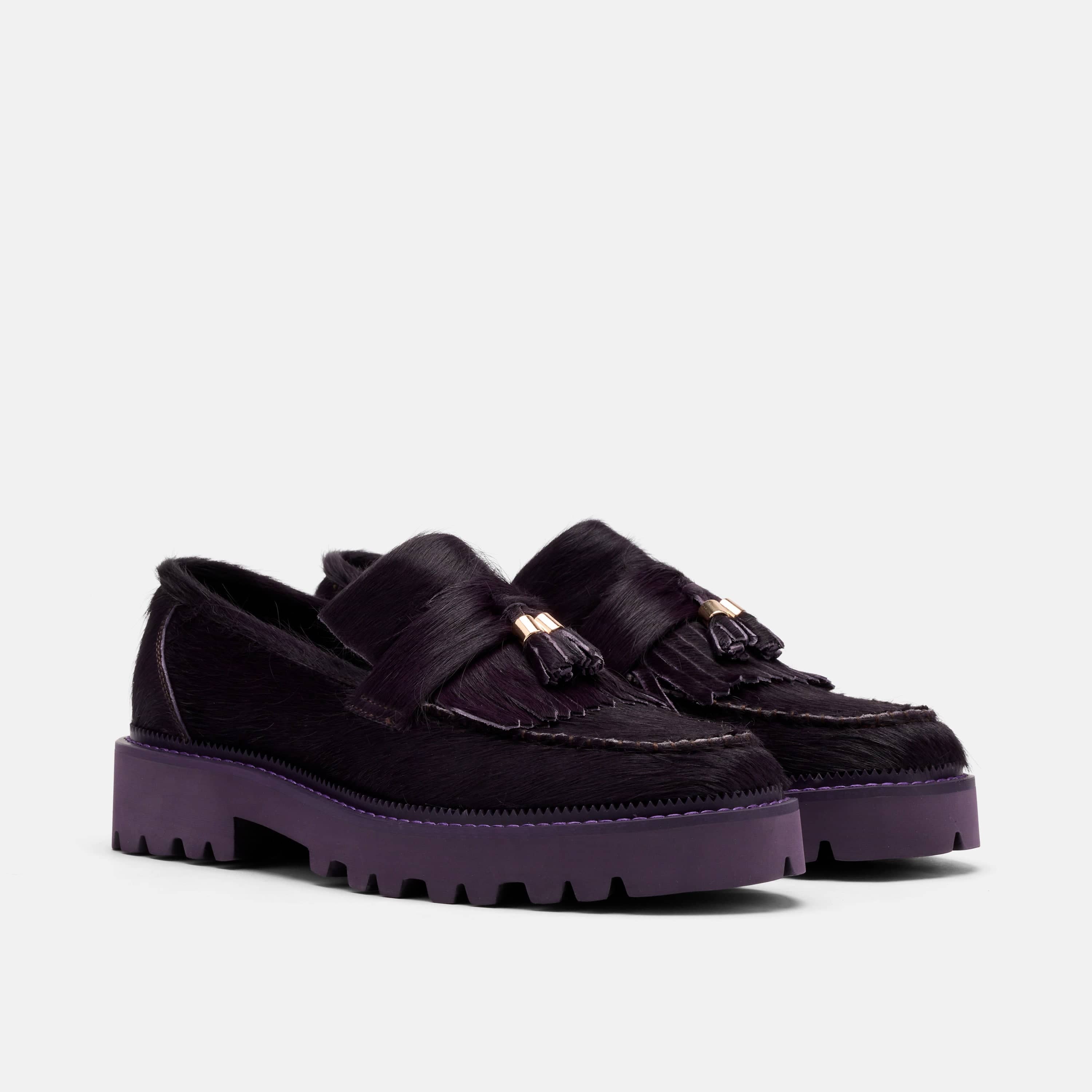 Iris by TheARTI$T Lug Tassel Loafers (Men's)
