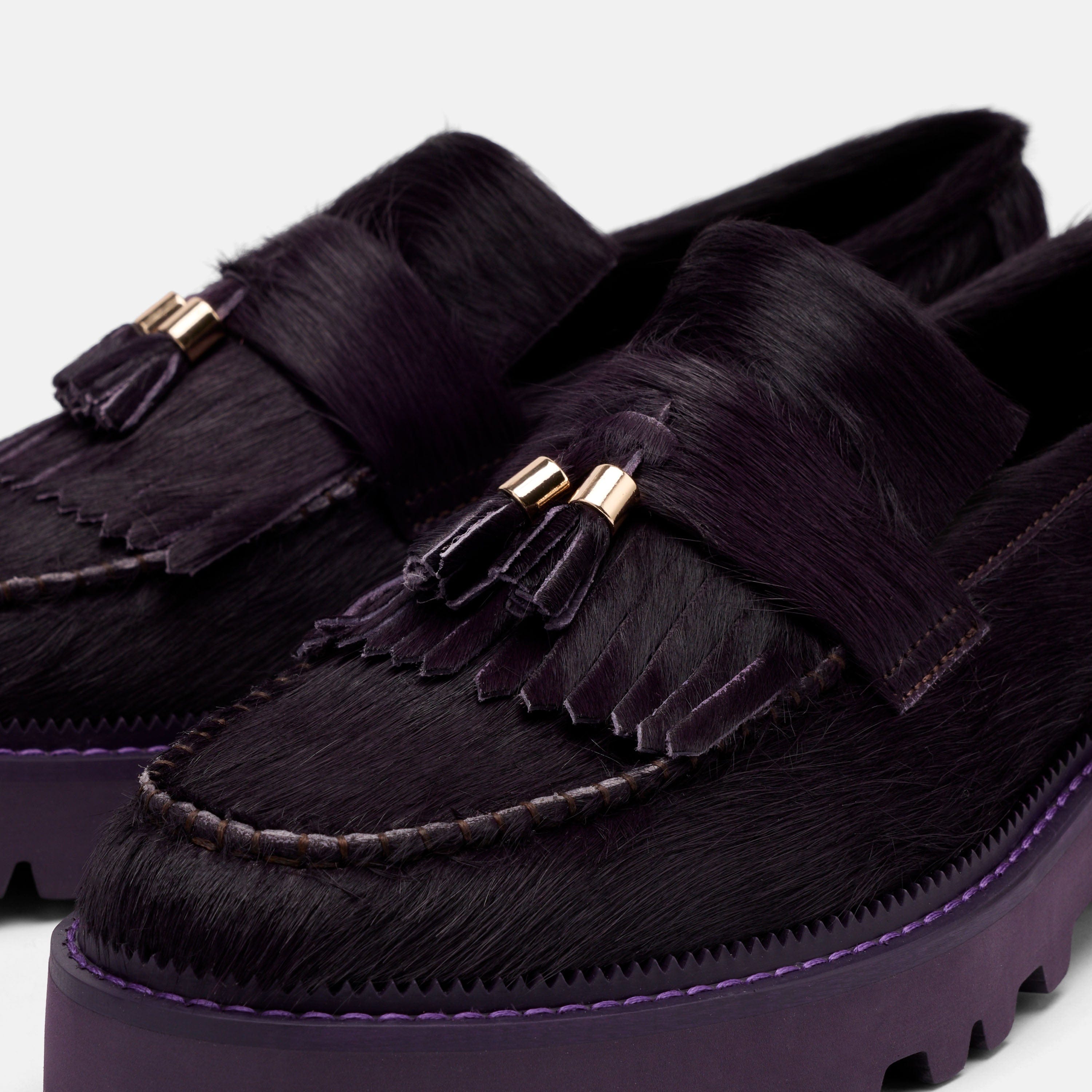 Iris by TheARTI$T Lug Tassel Loafers (Men's)