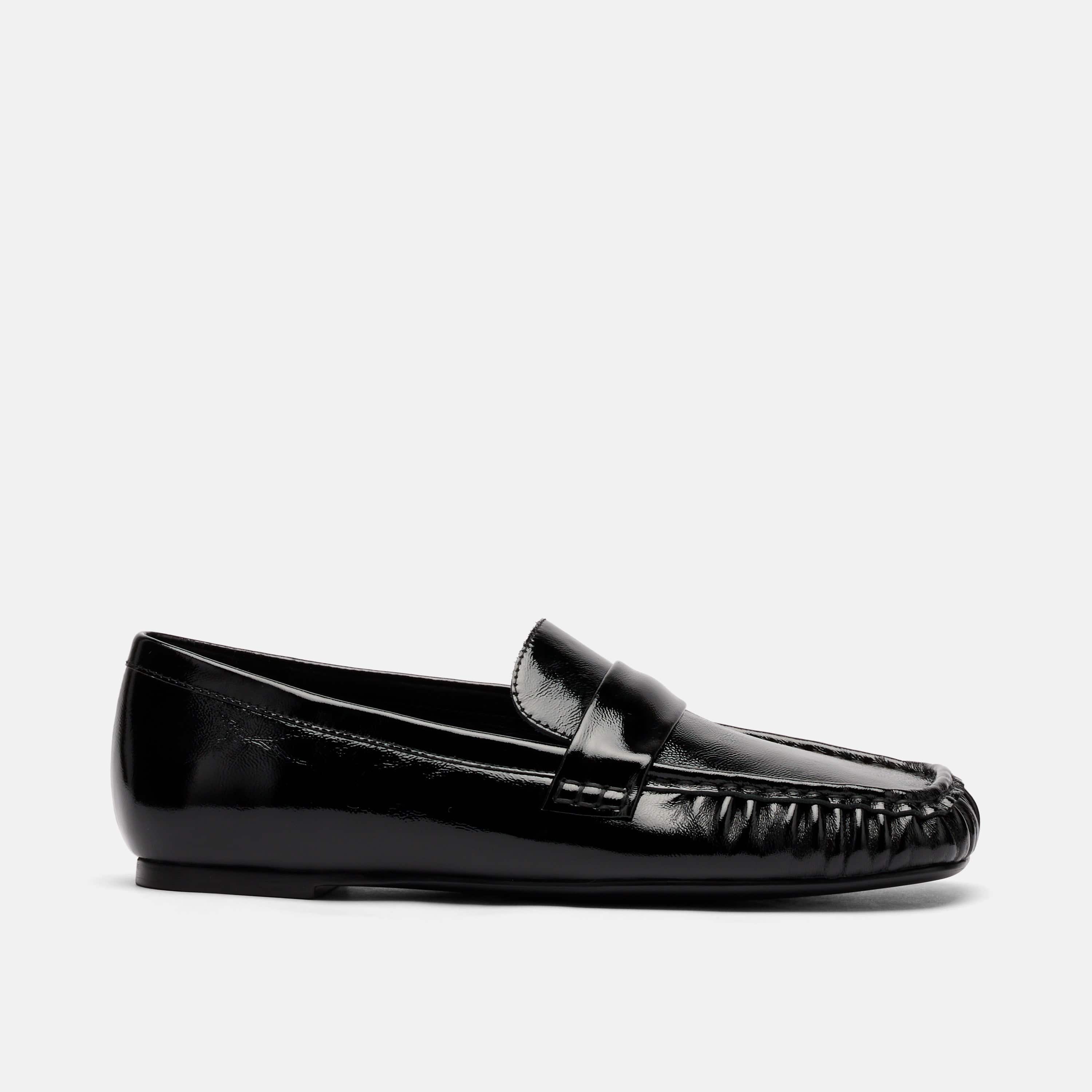 Jane Black Patent Leather Flats