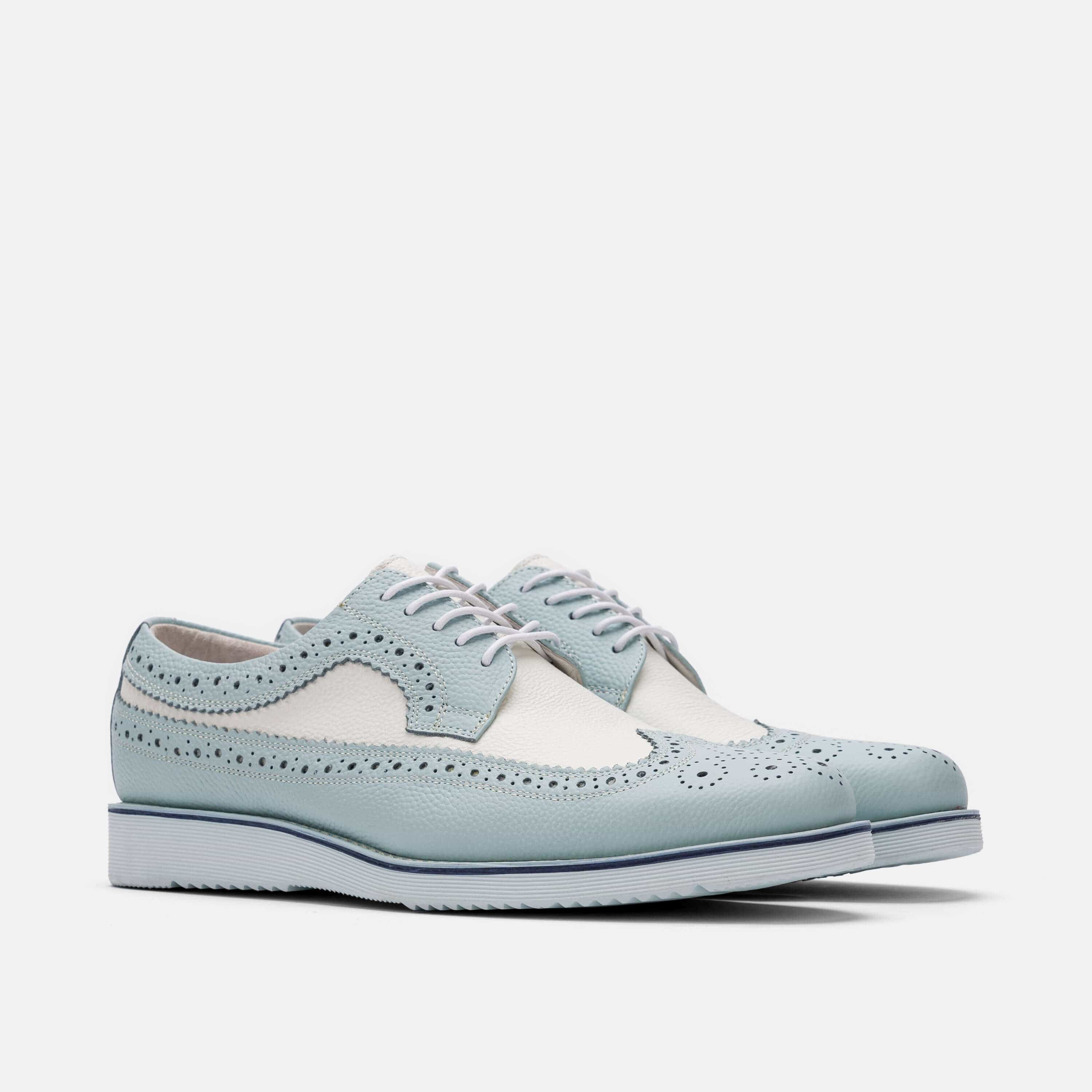 Alexander Light Blue Dress Sneakers