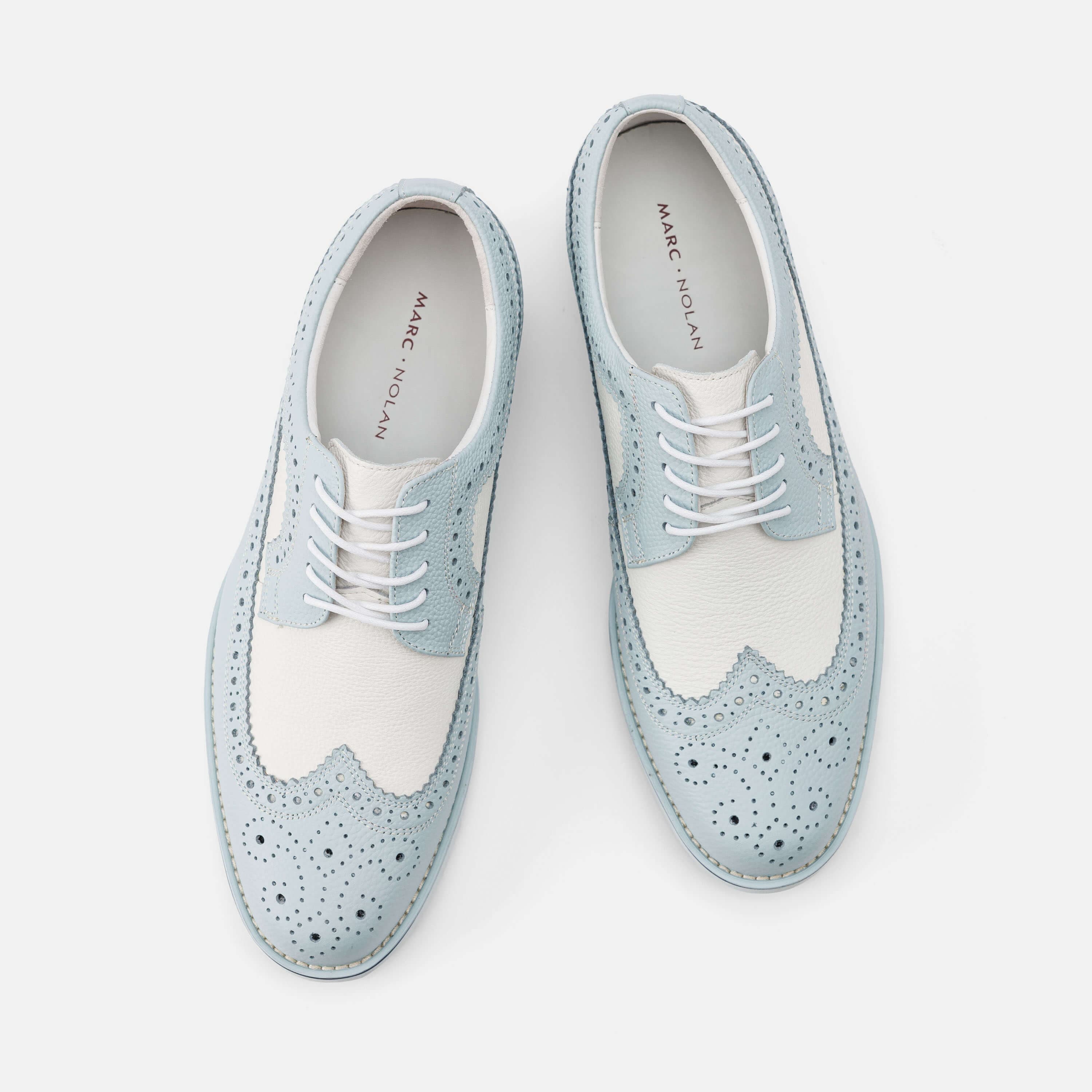 Alexander Light Blue Dress Sneakers