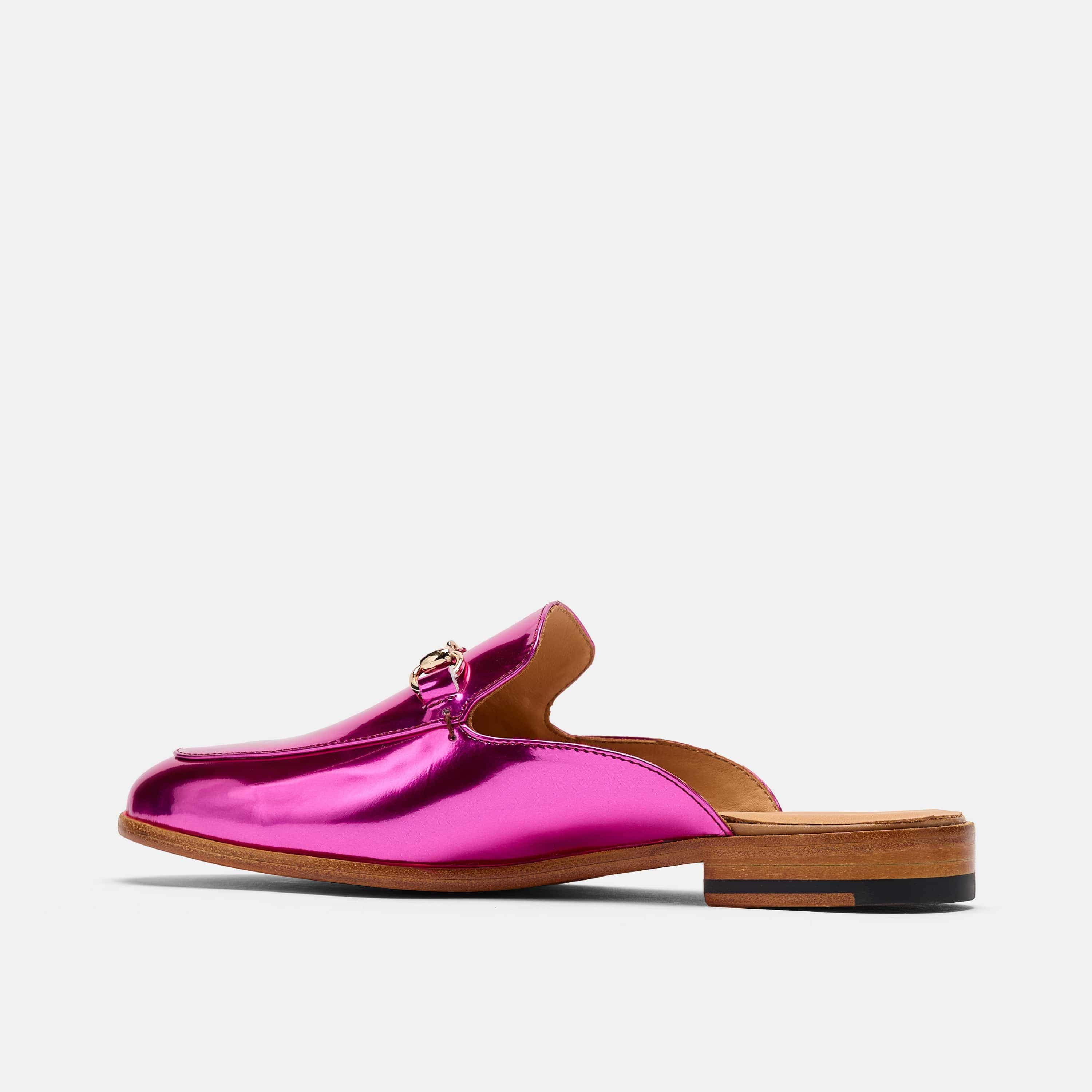 Ms. Del Sol Magenta Loafer Mule