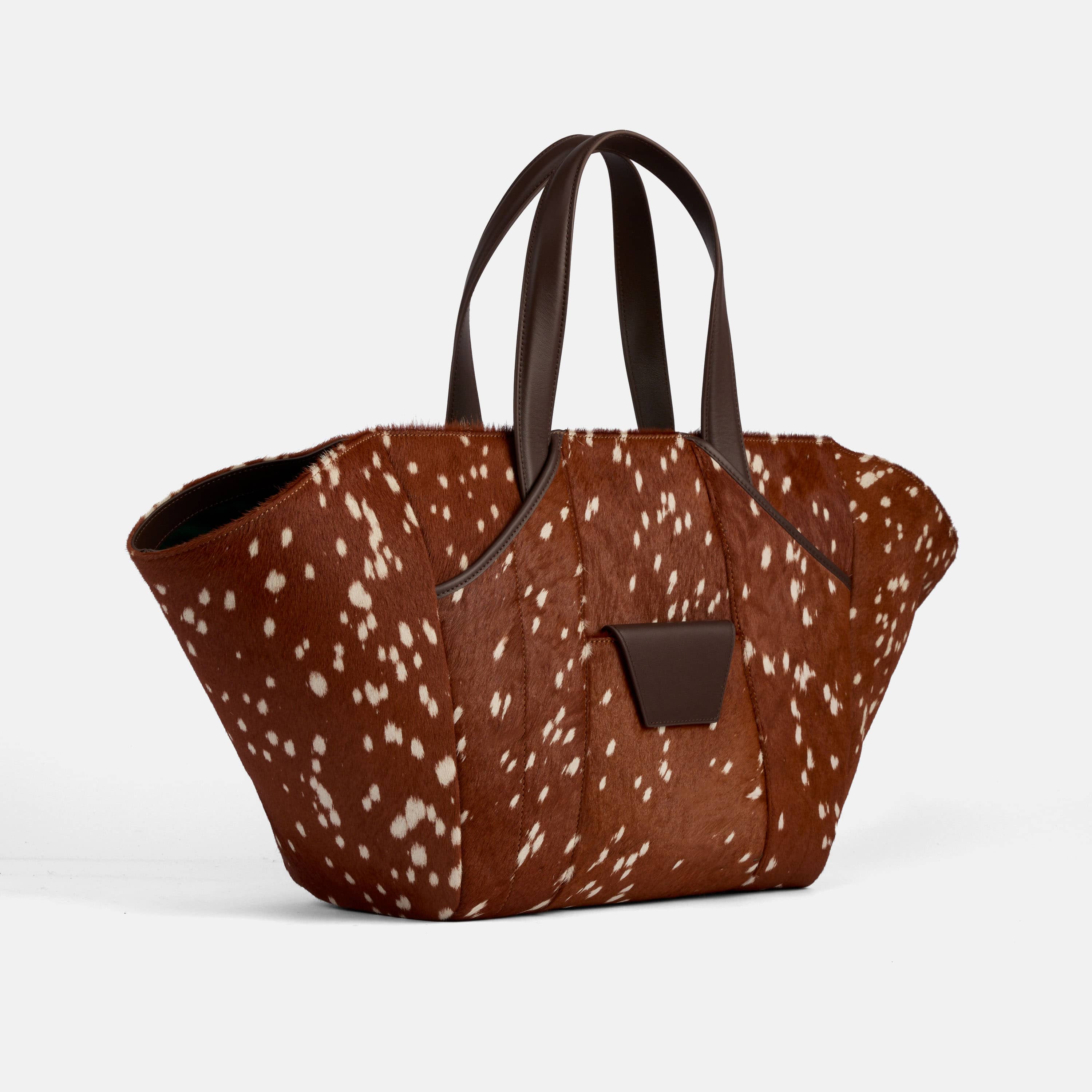 Marissa Structured Tote - Fawn Cowhide