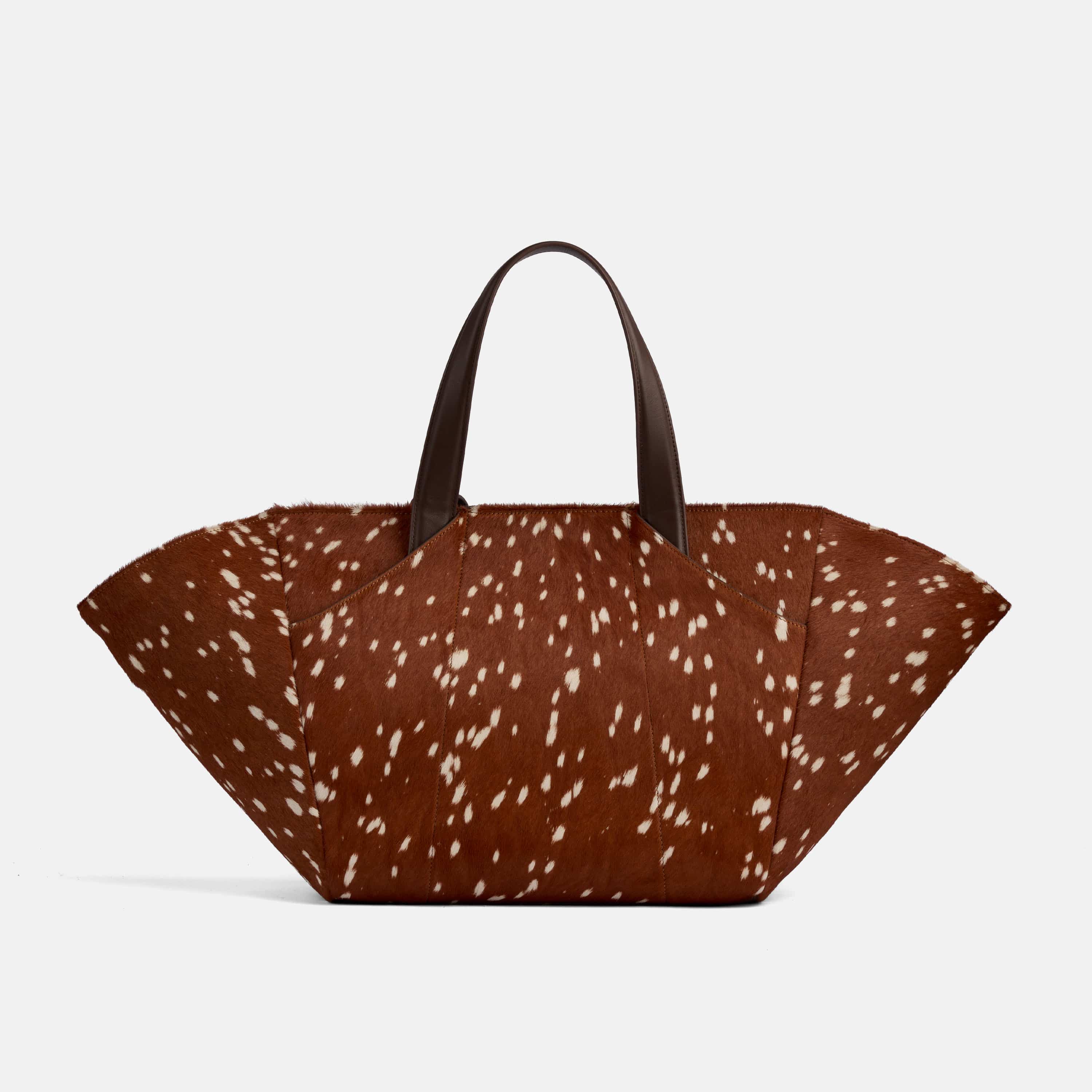 Marissa Structured Tote - Fawn Cowhide