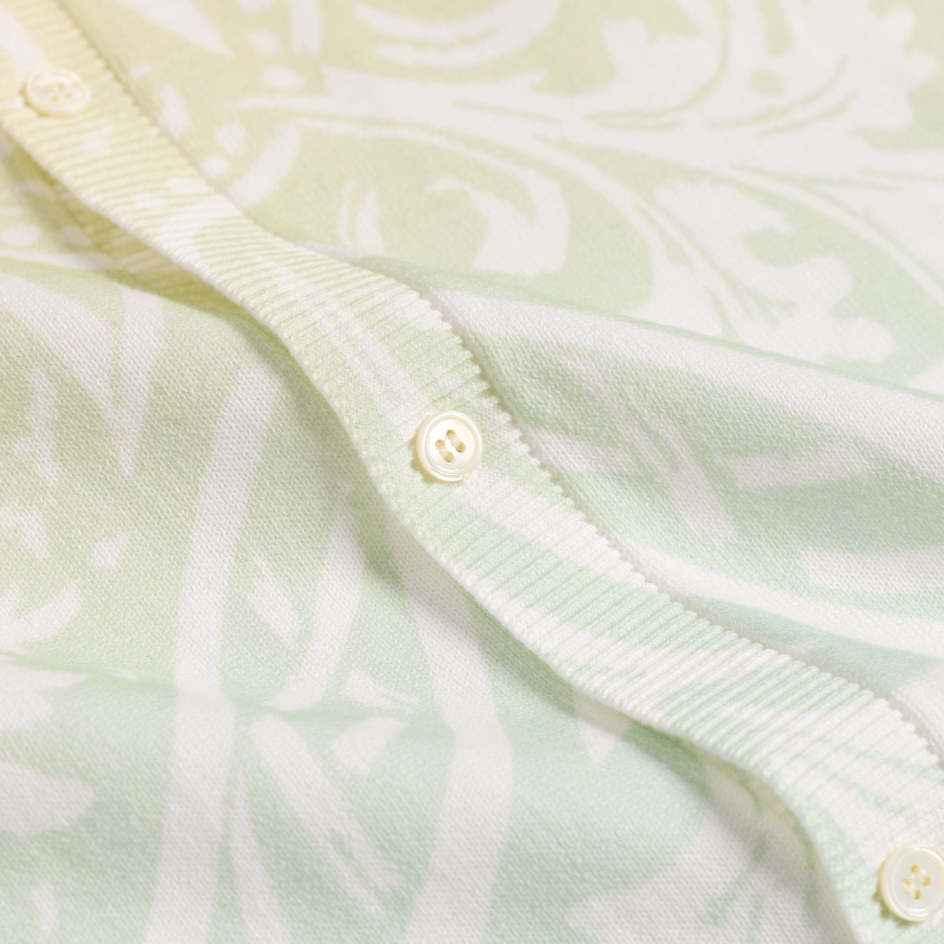 Marc Nolan Knit Monogram Shirt - Citron Ombre