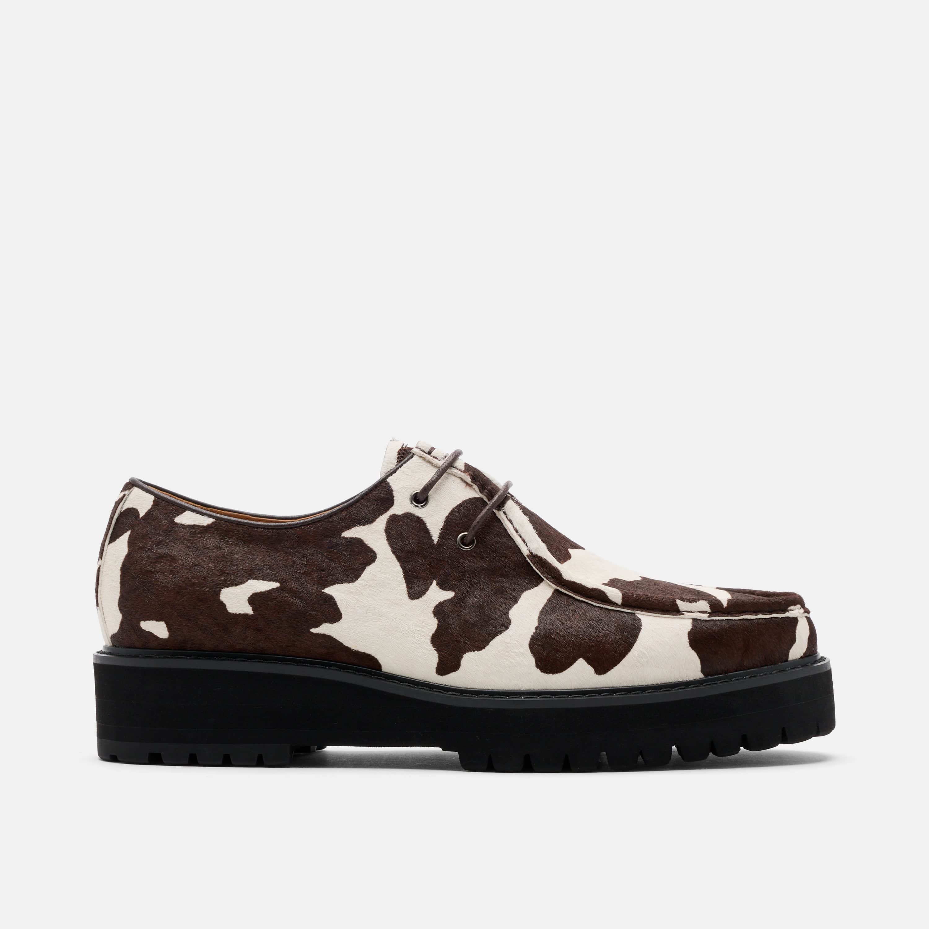 Montana Spotted Horse Moc Toe Derbys