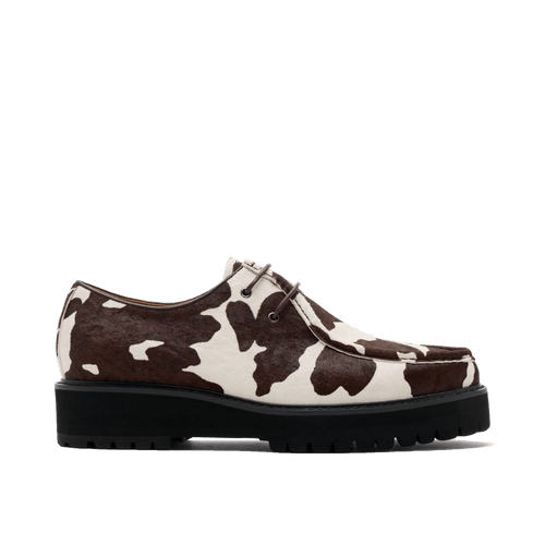 Montana Spotted Horse Moc Toe Derbys