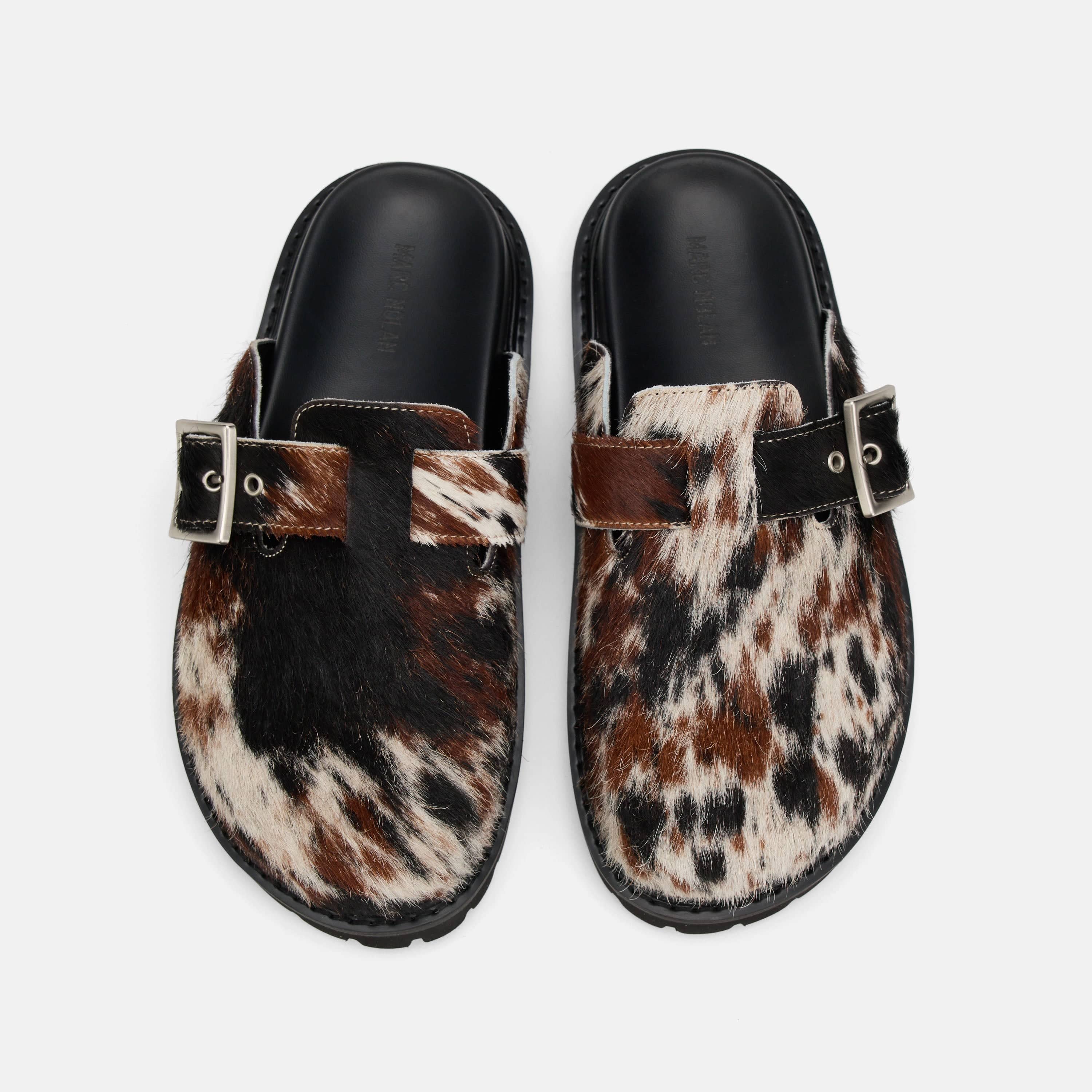 Ms. Shiloh Dark Horse Loafer Mules