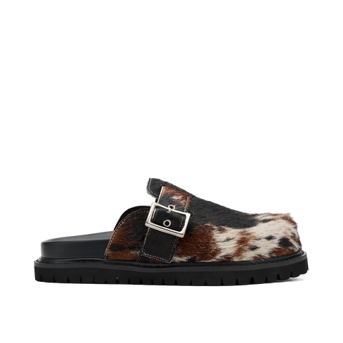 Ms. Shiloh Dark Horse Loafer Mules