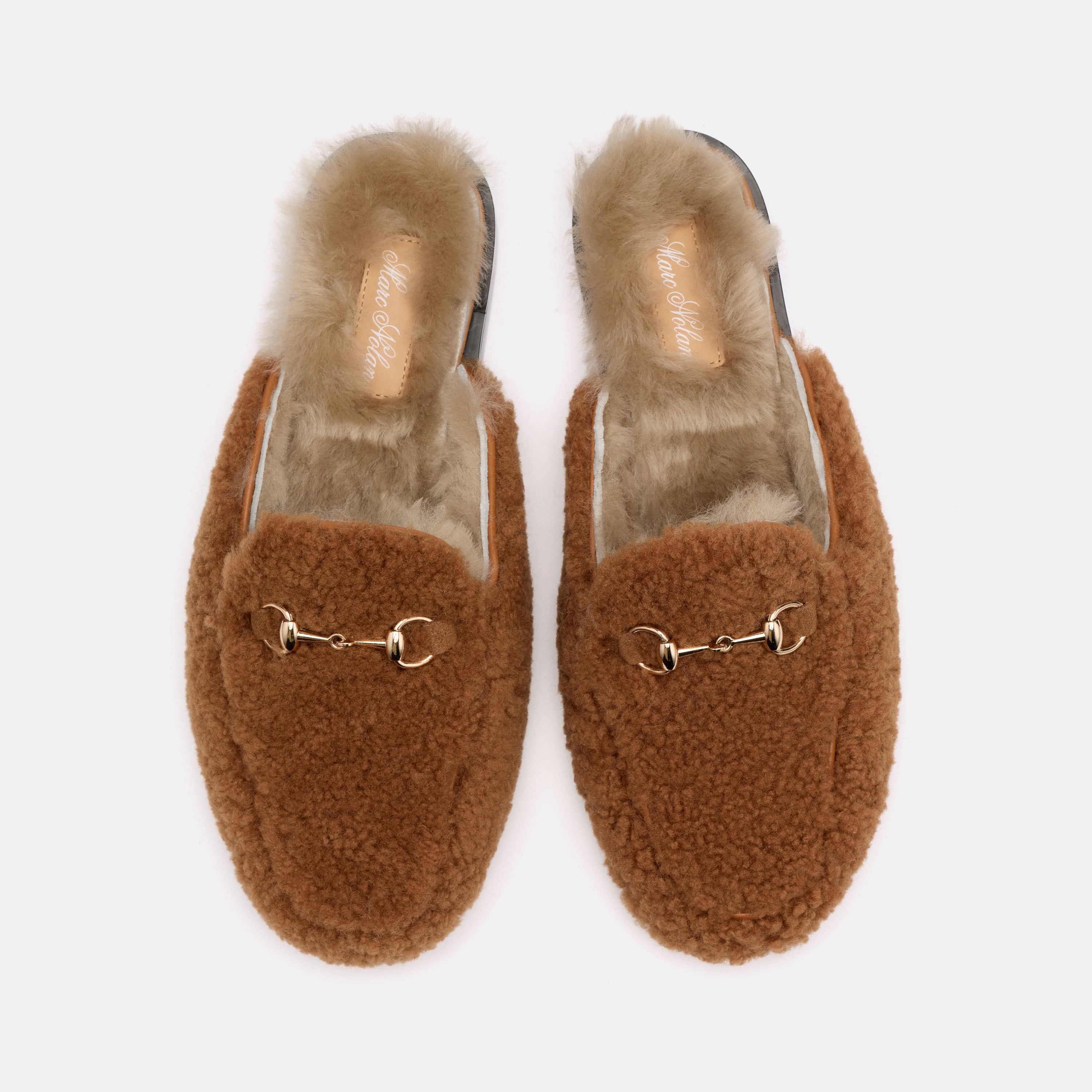Ms. Del Sol Carmel Sherpa Bit Loafer Mule