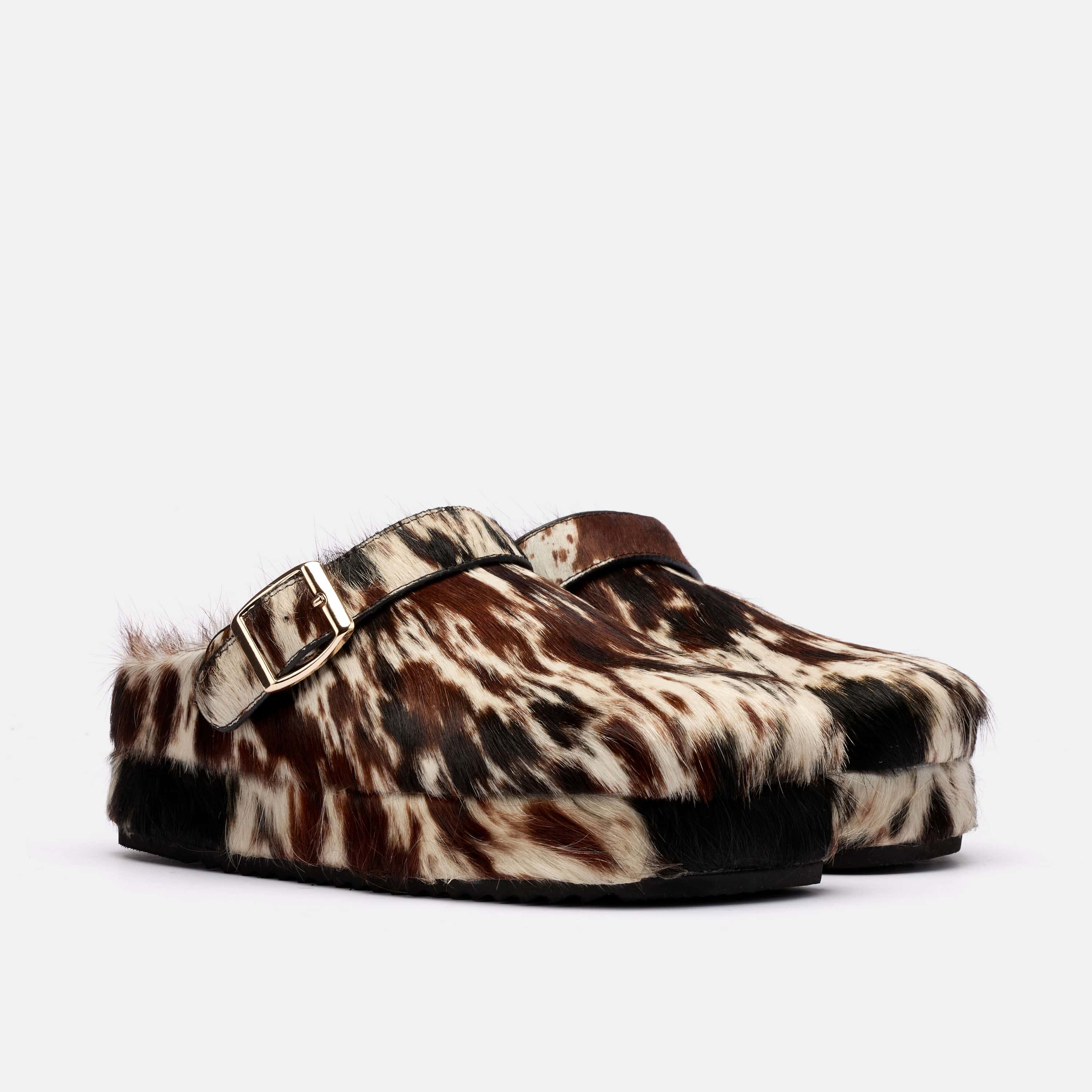 Ms. Clark Dark Horse Platform Clog × Derria Underwood