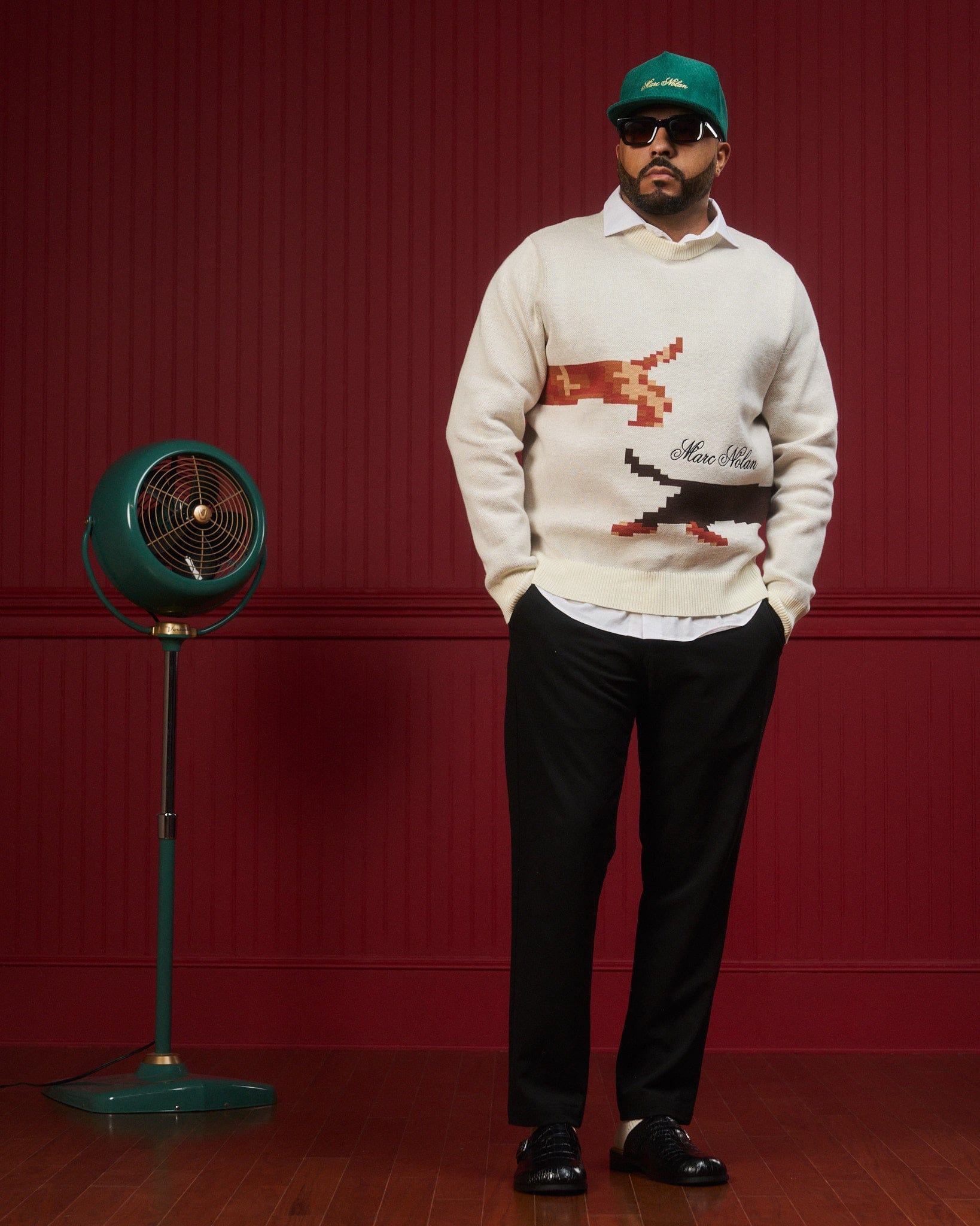 Marc Nolan Pixel Dogs Crewneck Sweater - Unisex