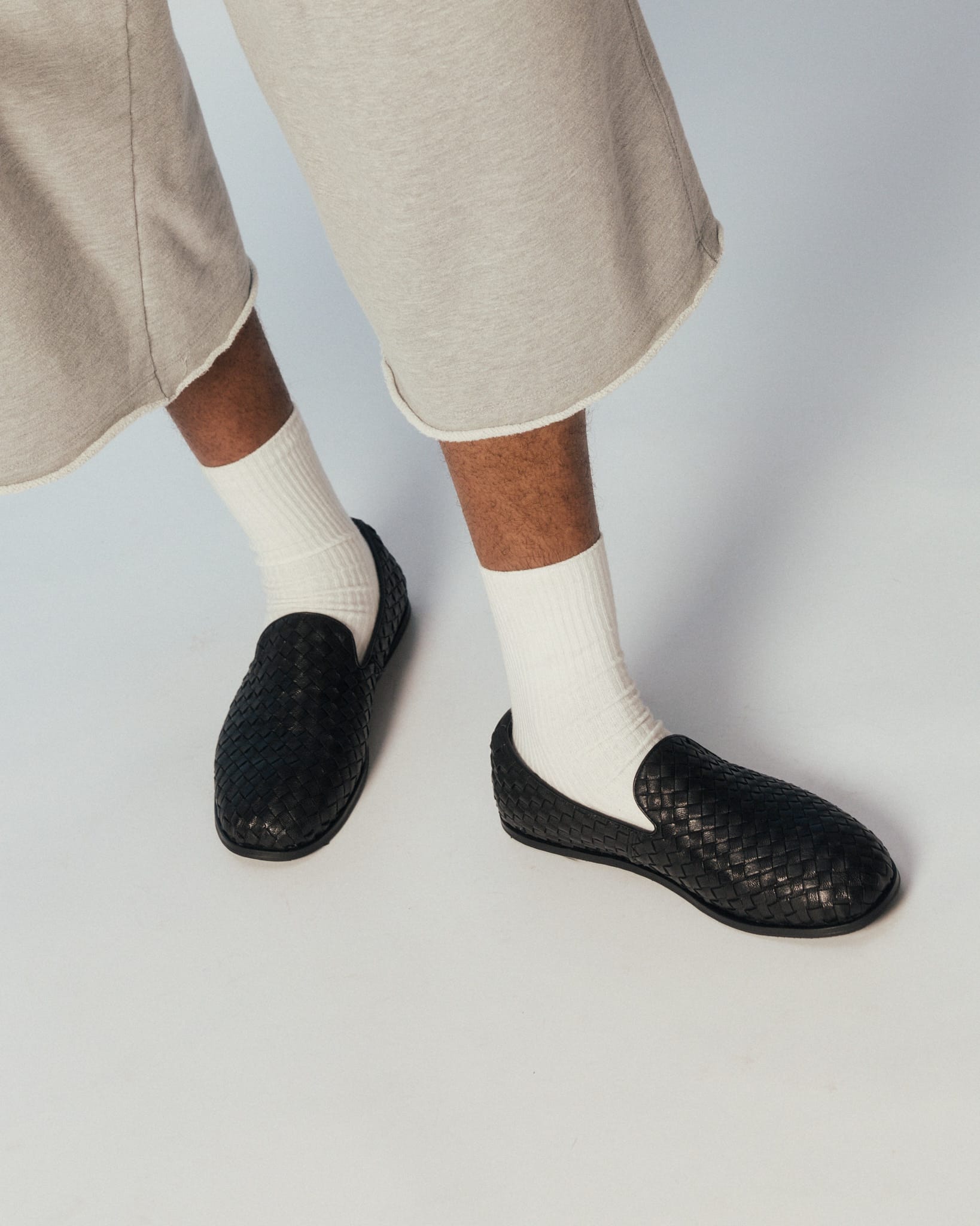 Ms. Alexander Black/White/Pink Patent Leather Lug Wingtip Derby