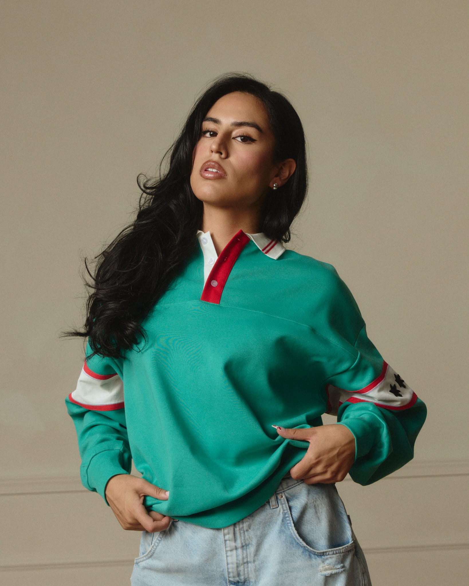 RSVP Gallery Green Rugby Jersey - Unisex