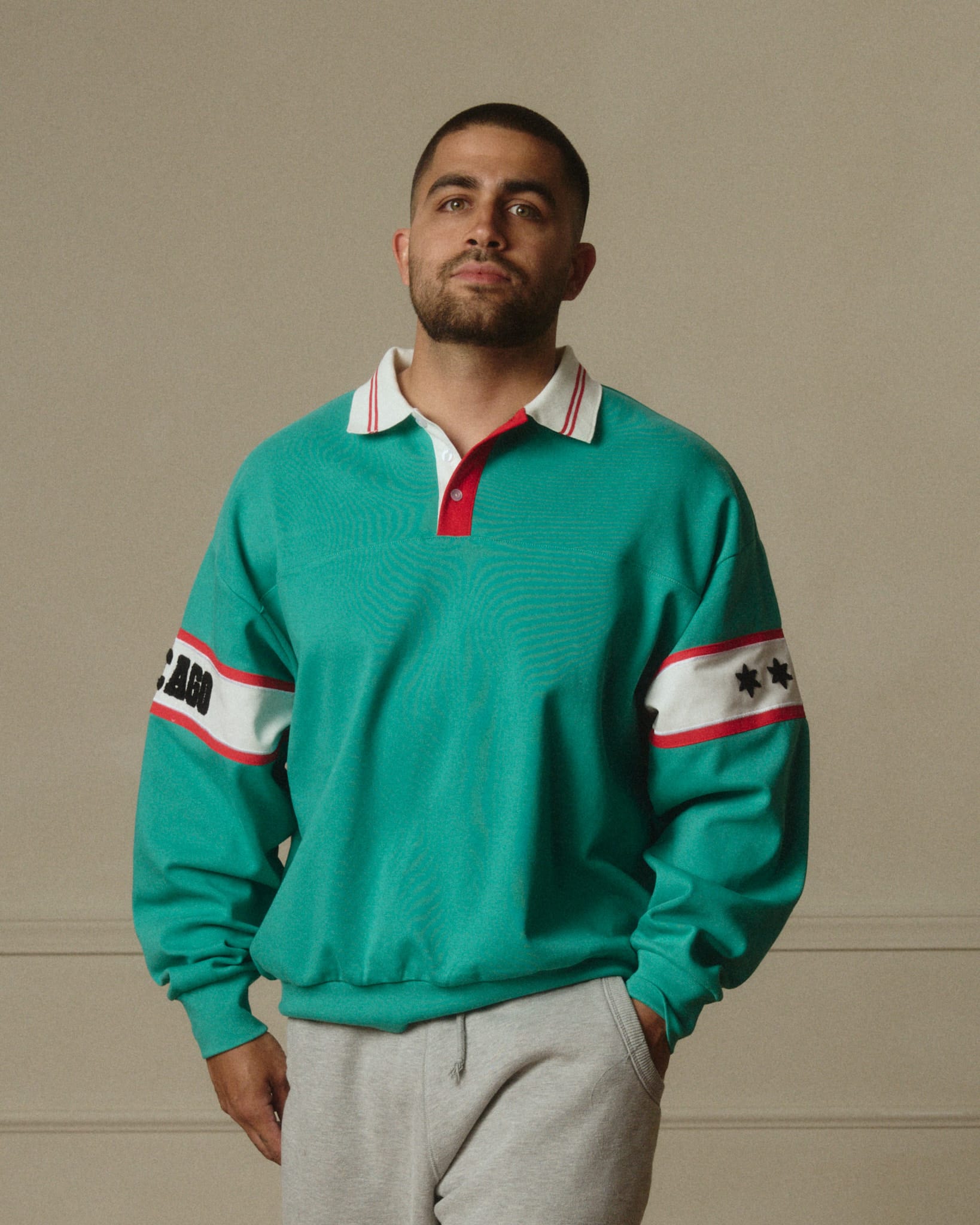 RSVP Gallery Green Rugby Jersey - Unisex