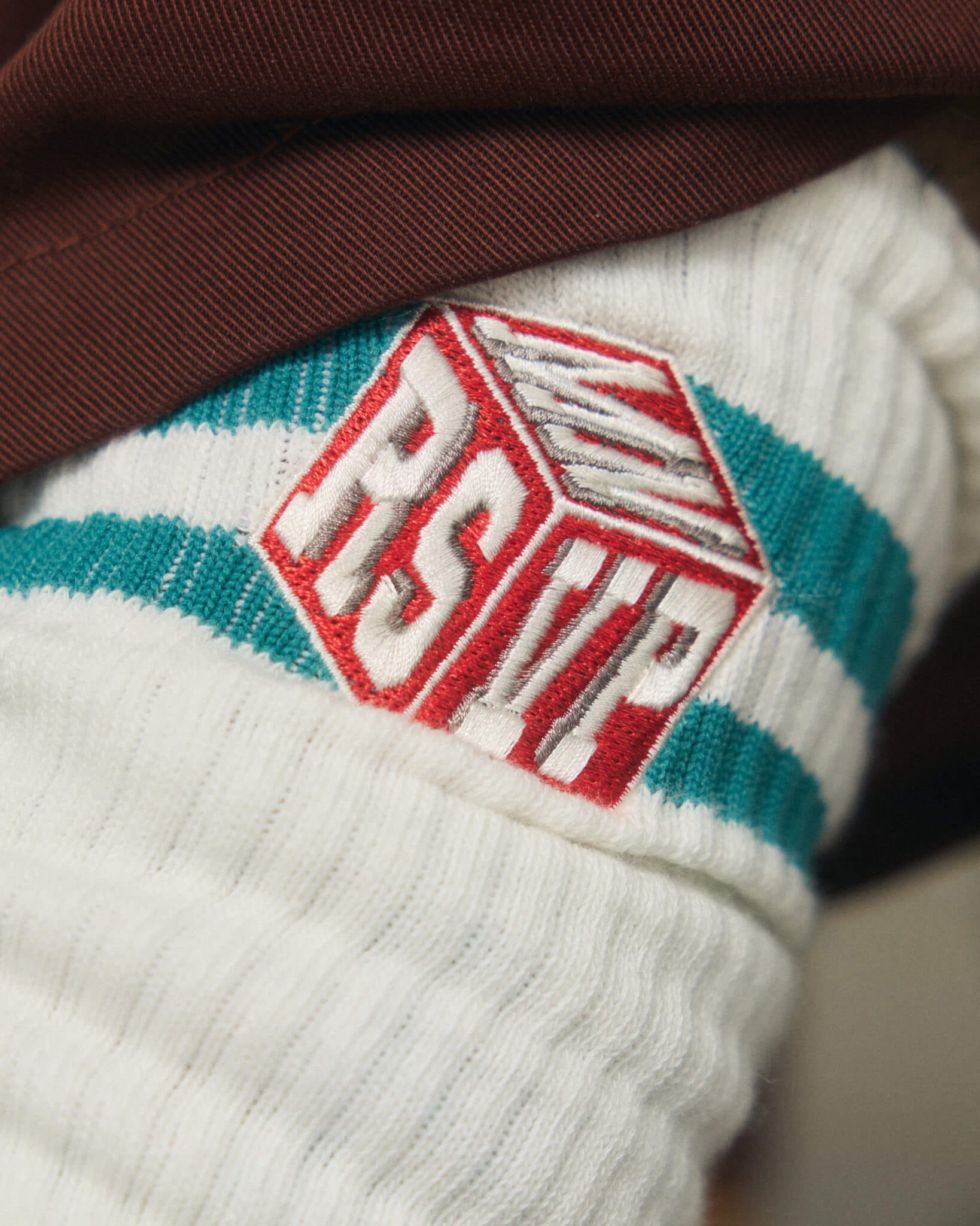 RSVP Gallery White Embroidered Socks