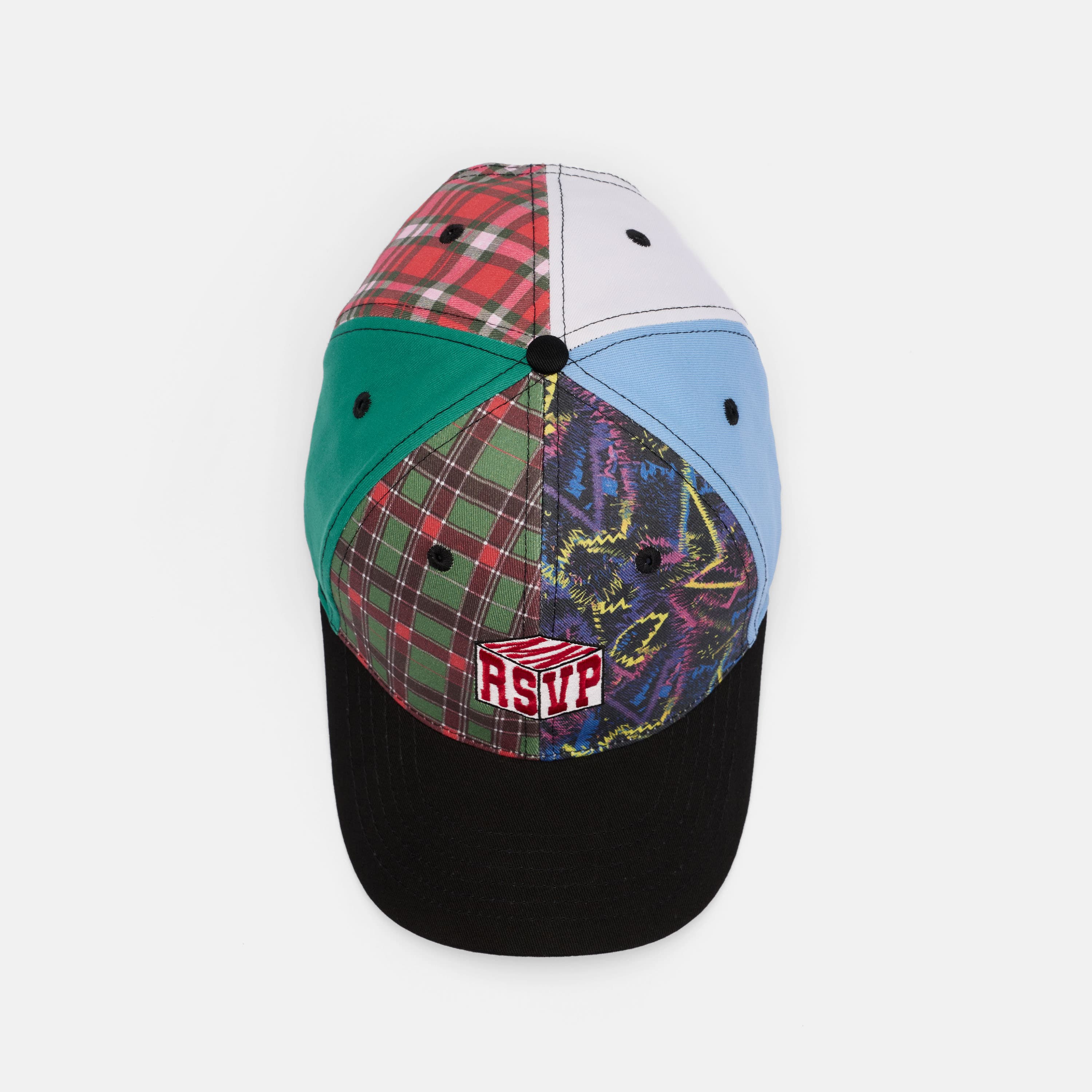 RSVP Gallery Multi-Colored 6 Panel Hat