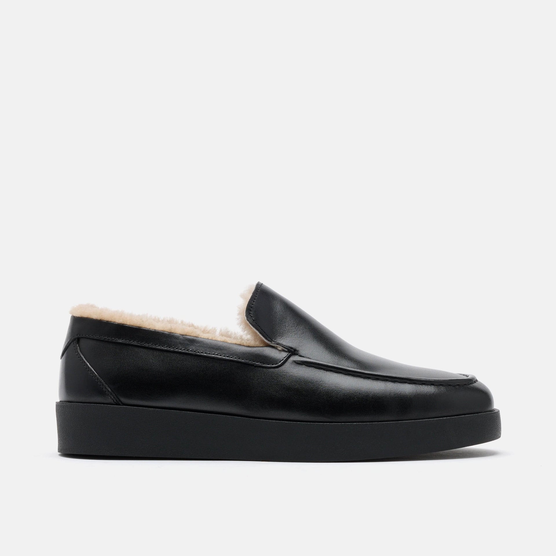 Remy Leather Shearling Loafers