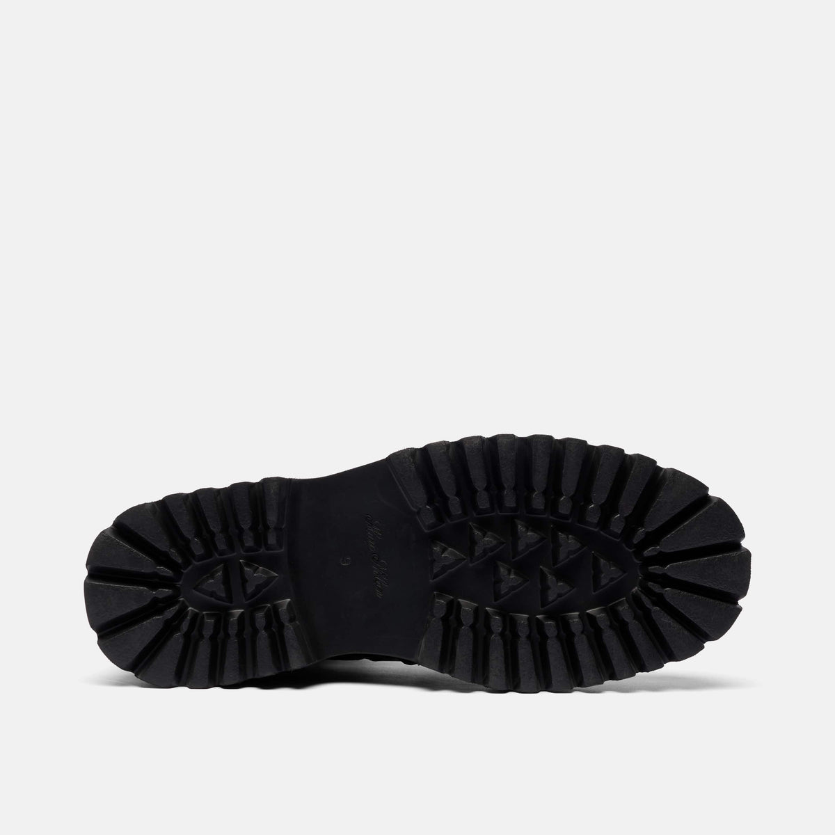 Rivington Black Woven Leather Hiking Boot