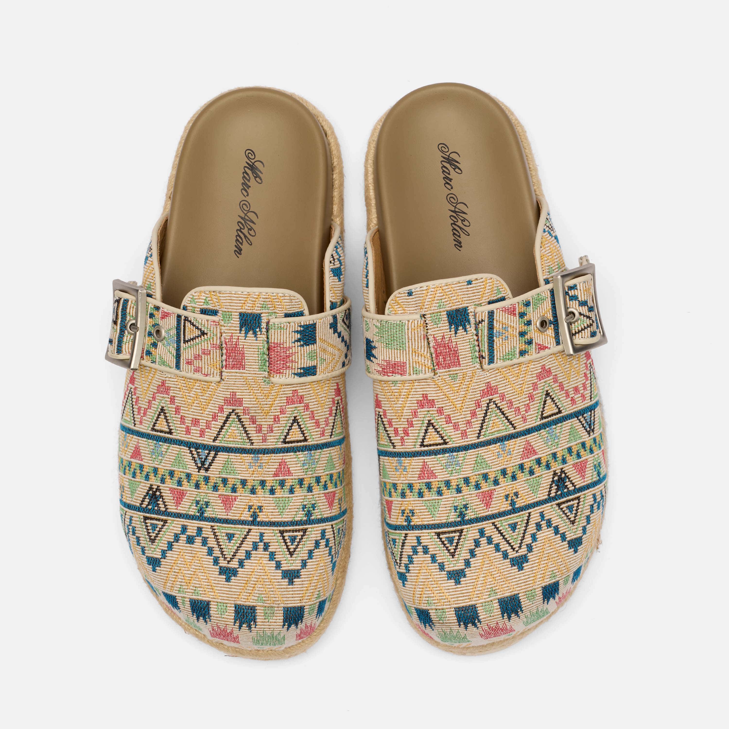 Shiloh Desert Dahlia Loafer Mules