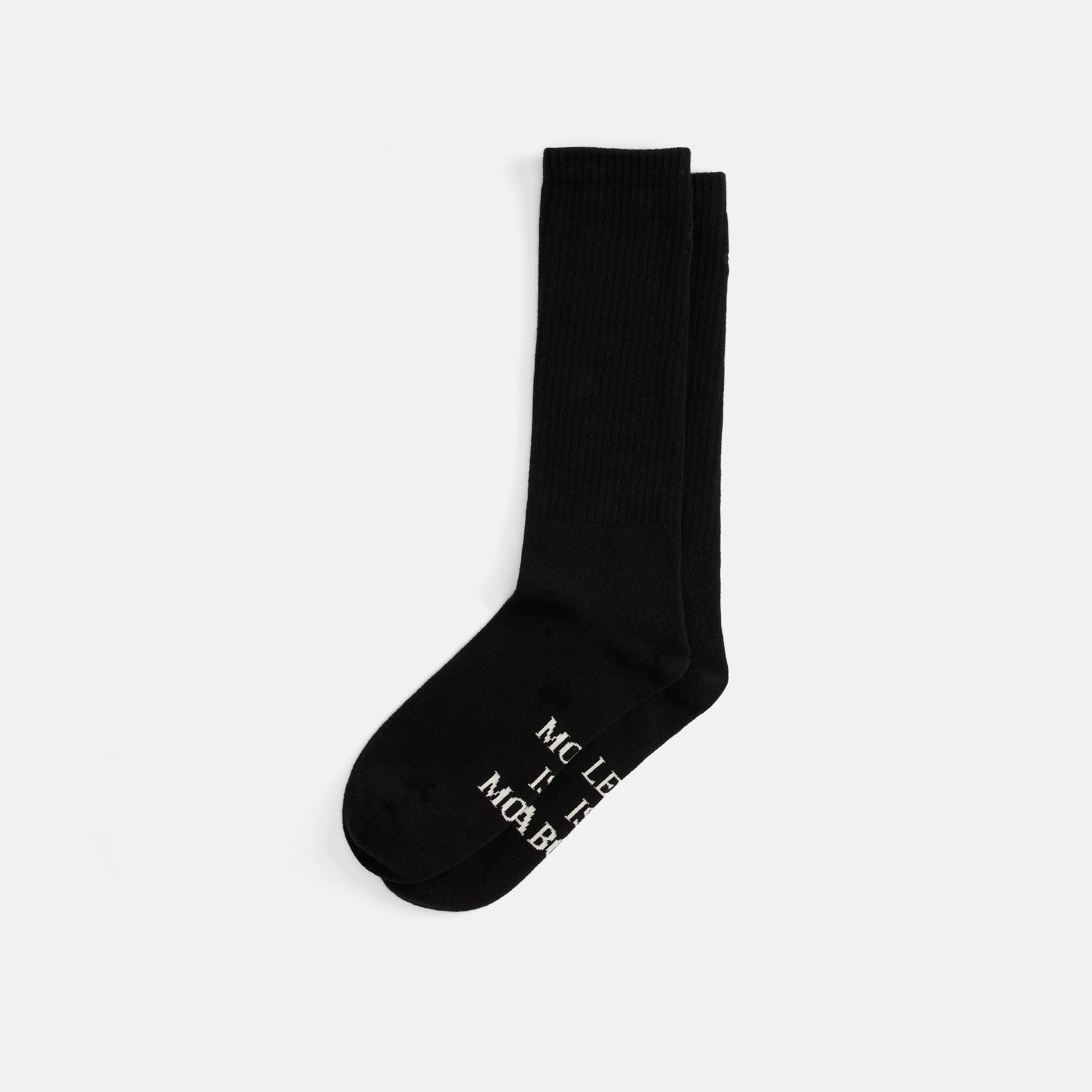 Marc Nolan Black Hidden Message Socks