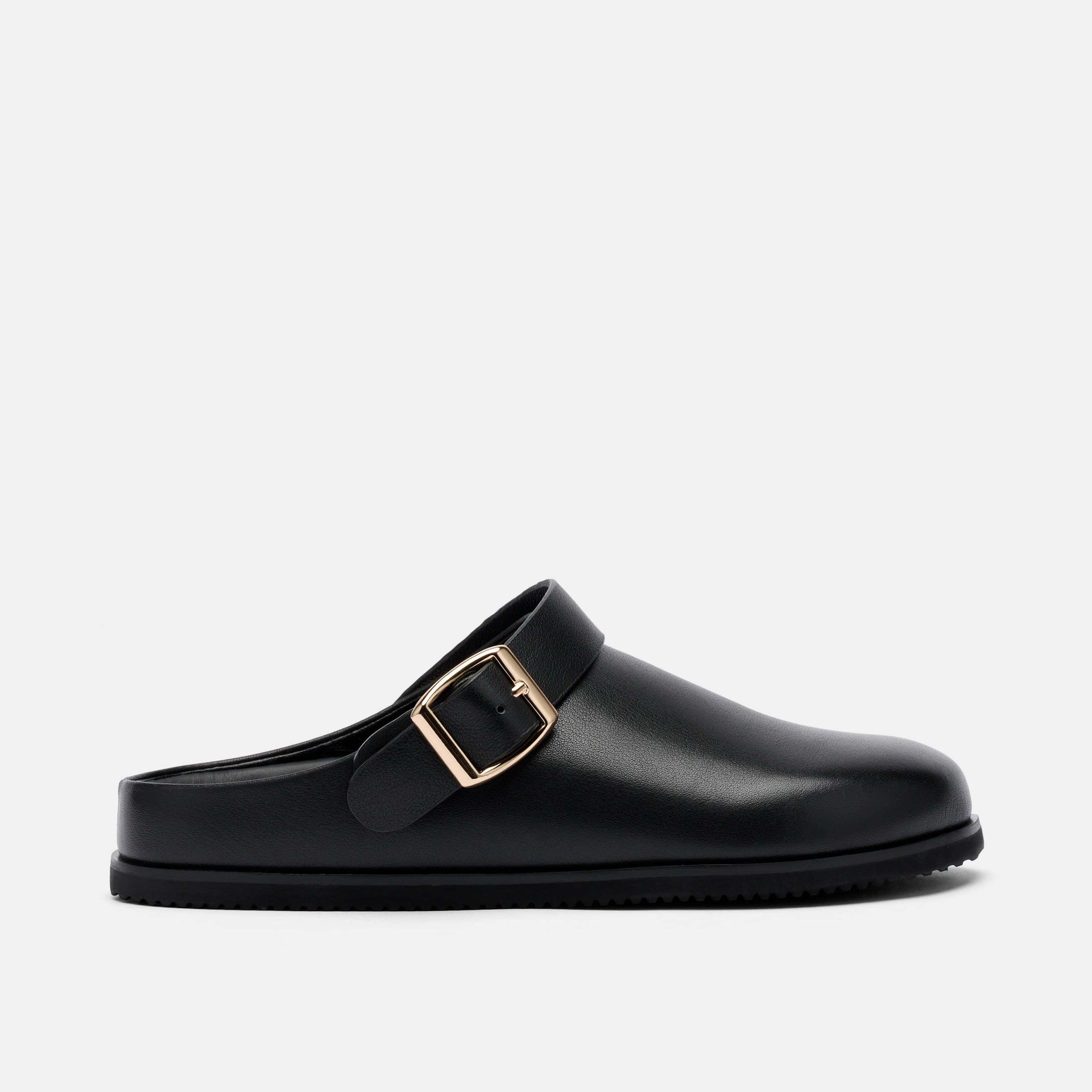 Solana Leather Backstrap Clogs