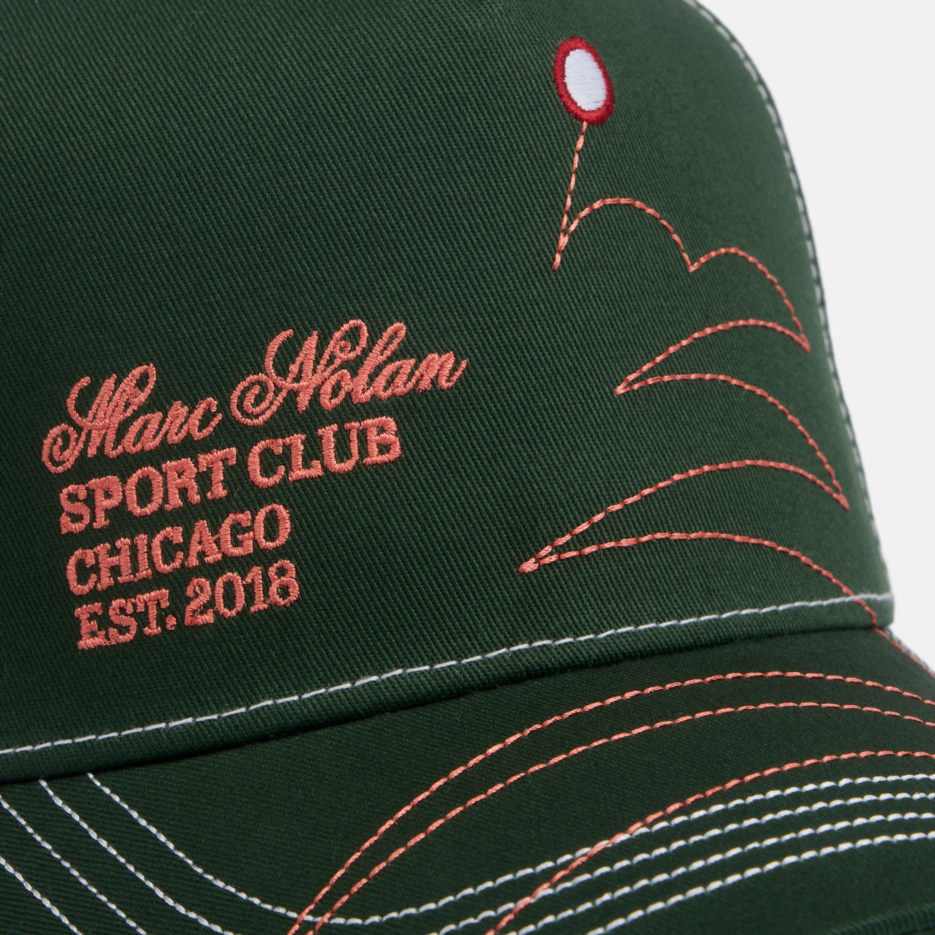 Marc Nolan Sport Club Logo Hat - Green