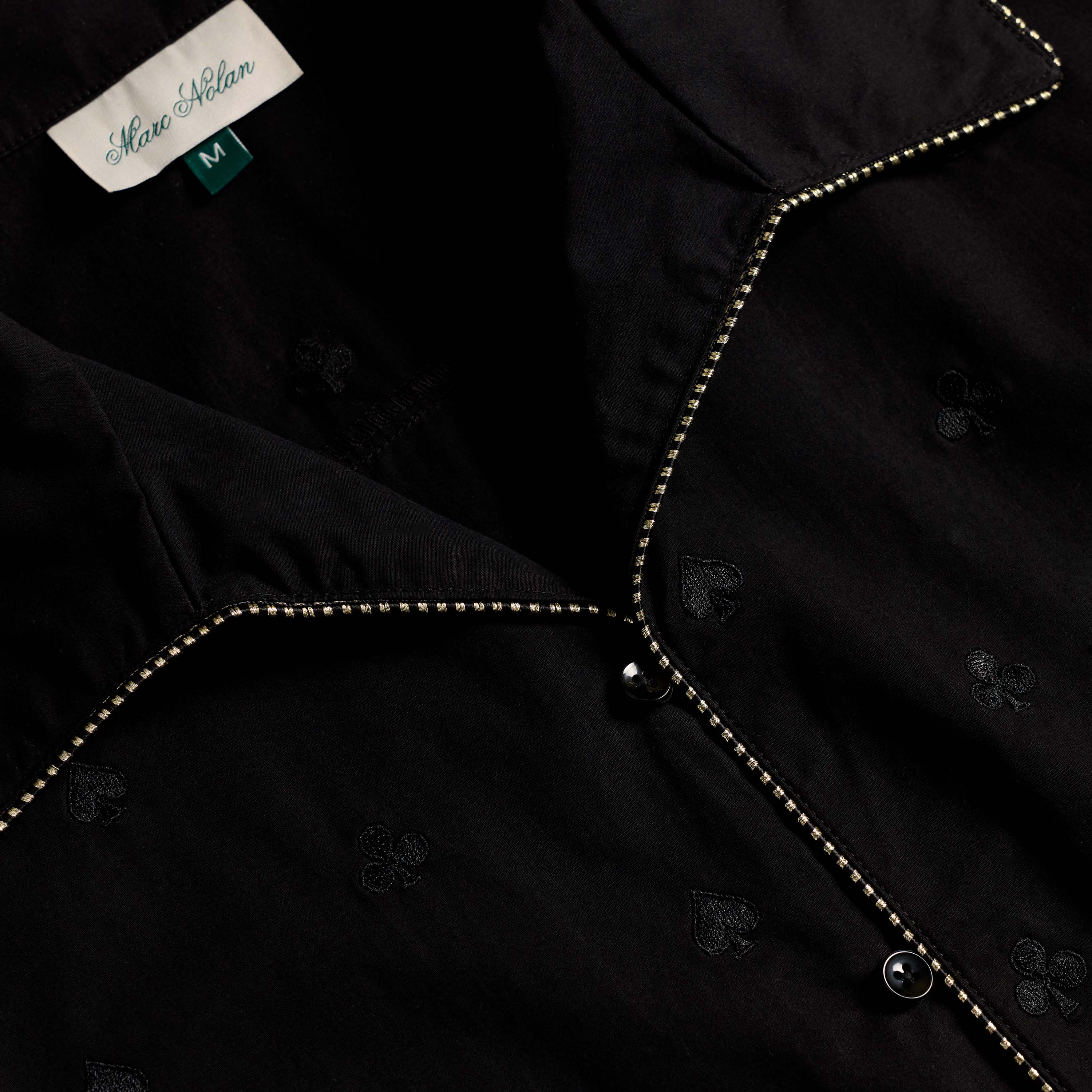 Marc Nolan Black Texas Hold'em Shirt - Black