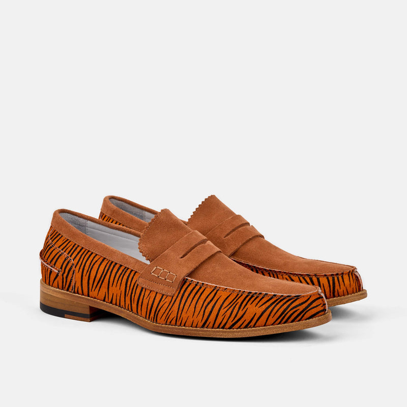 Marc Nolan Abe Suede Penny Loafers