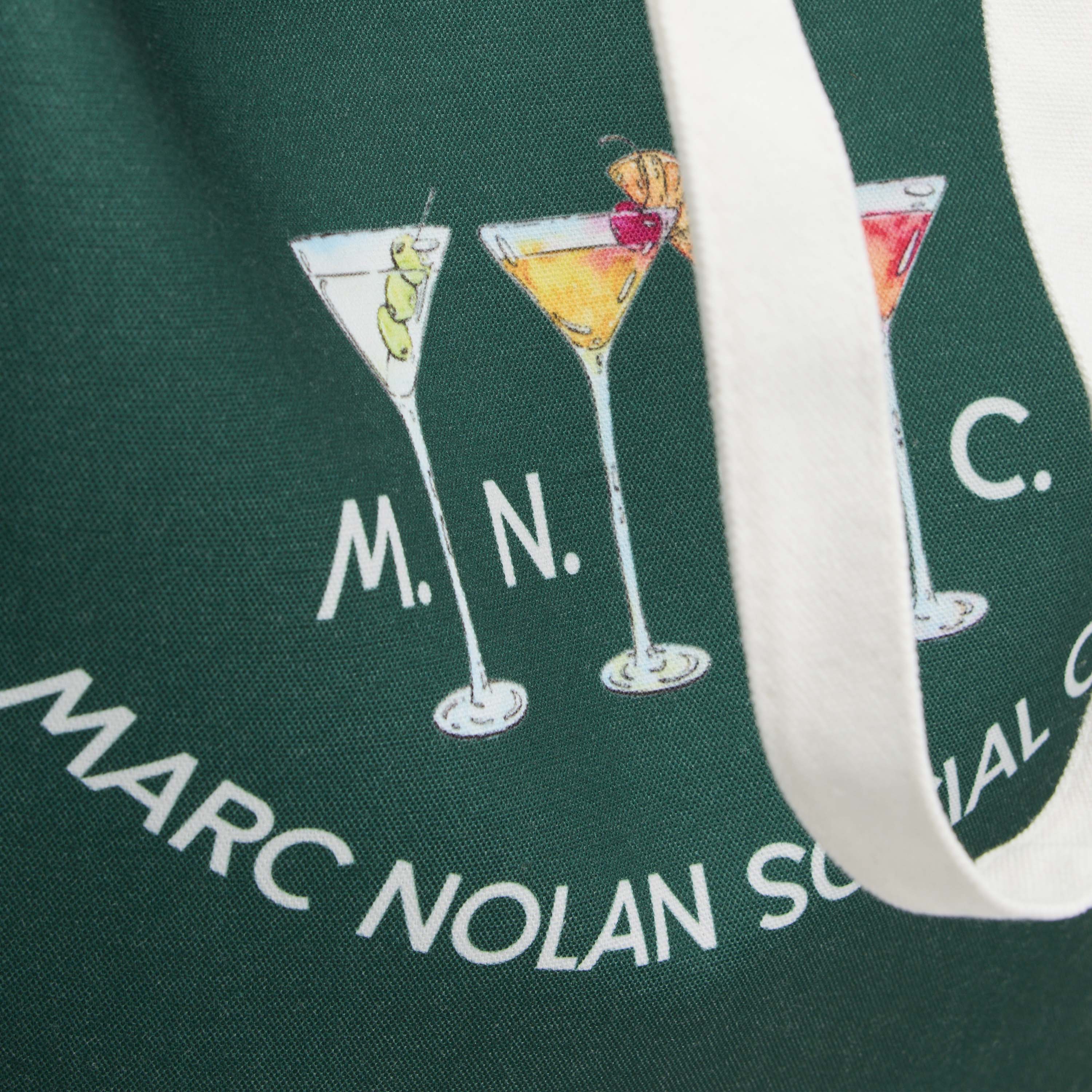 Marc Nolan Social Club Tote Bag - Green