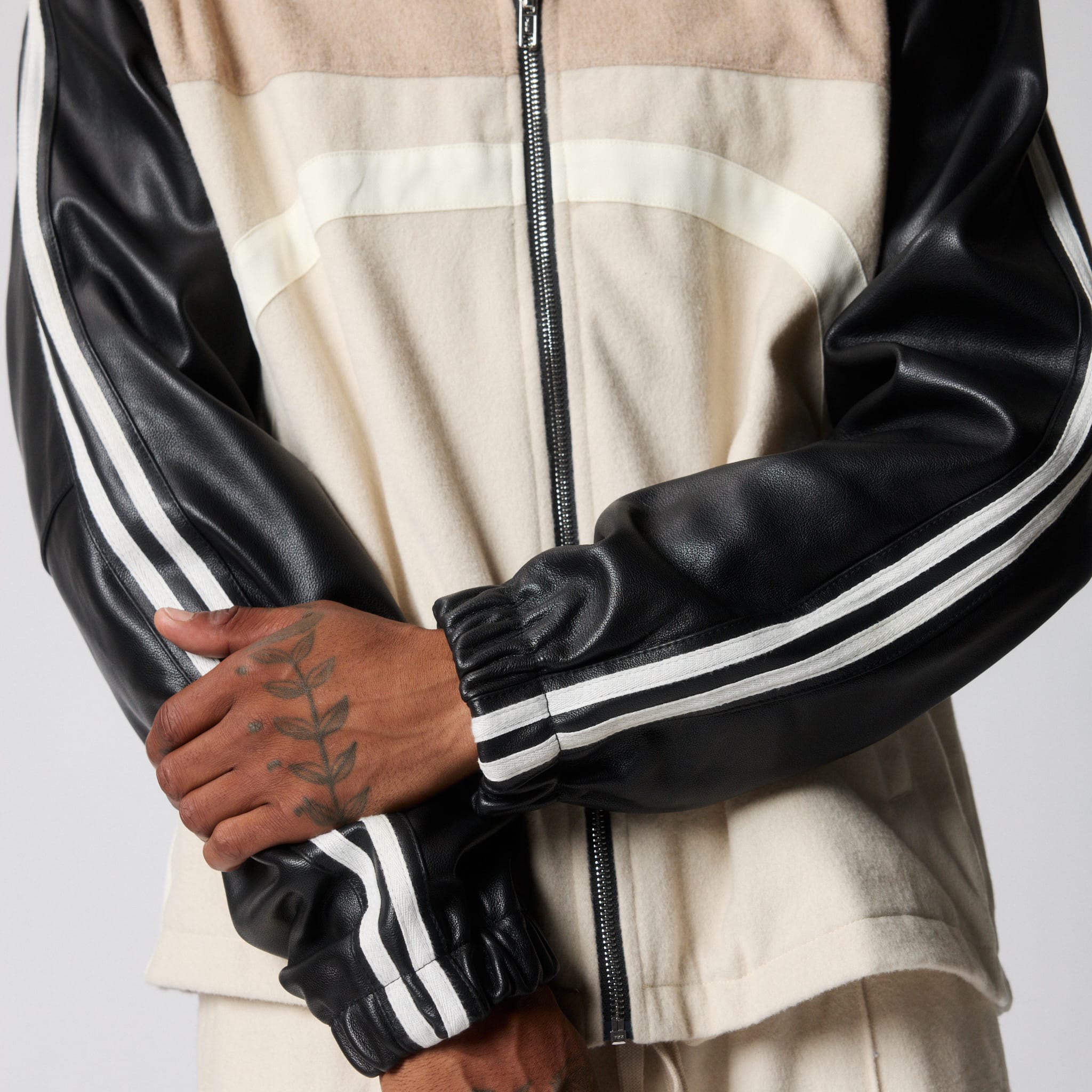 Trackside Wool & Leather Jacket