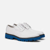 Jayden White Lug Sole Derby Shoes