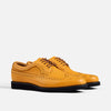 Alexander Yellow/Black Leather Longwing Sneakers