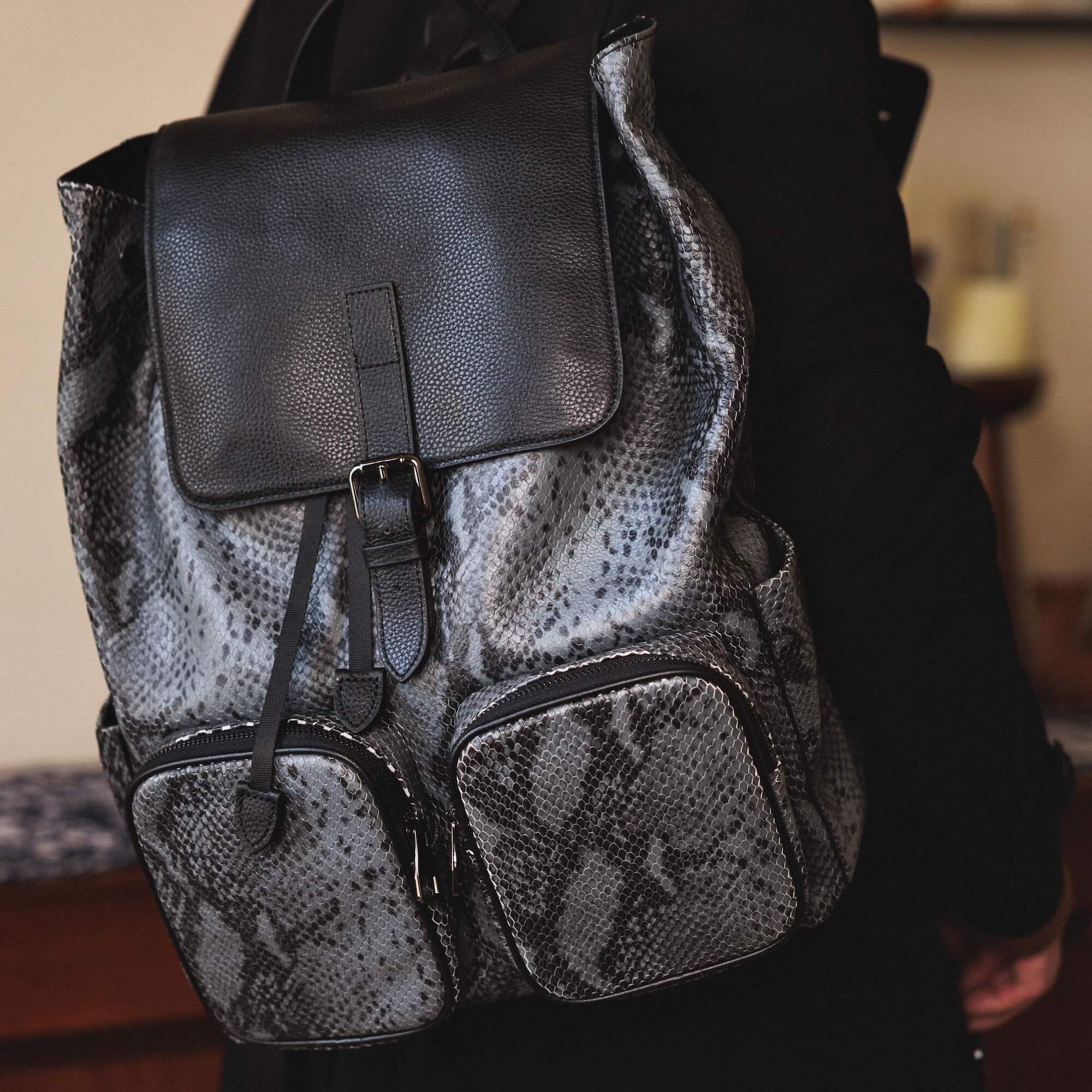 SOHO Badlands Leather Backpack - Marc Nolan