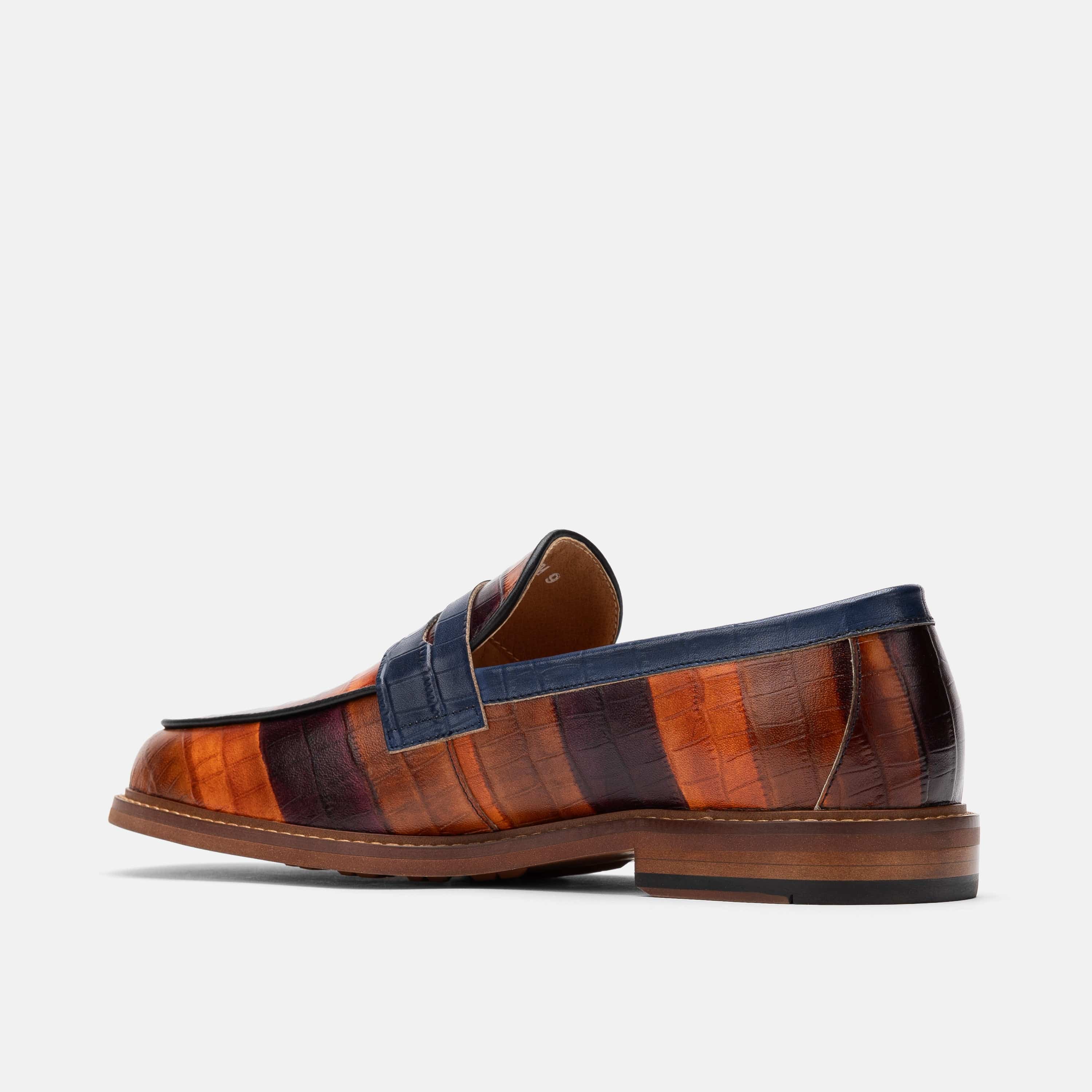 Calum Badlands Leather Penny Loafers