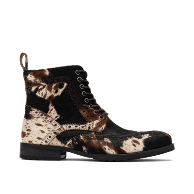 Belmont Dark Horse Wingtip Combat Boots