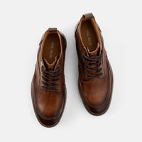 Washington Cognac/Tobacco Lug Boots