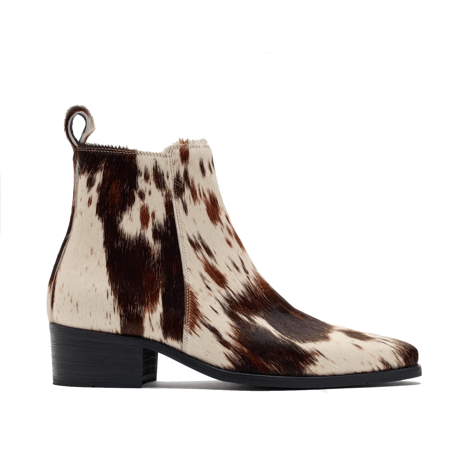 Dante Tiger Horse Pony Hair Chelsea Boots