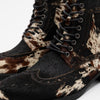 Belmont Dark Horse Wingtip Combat Boots