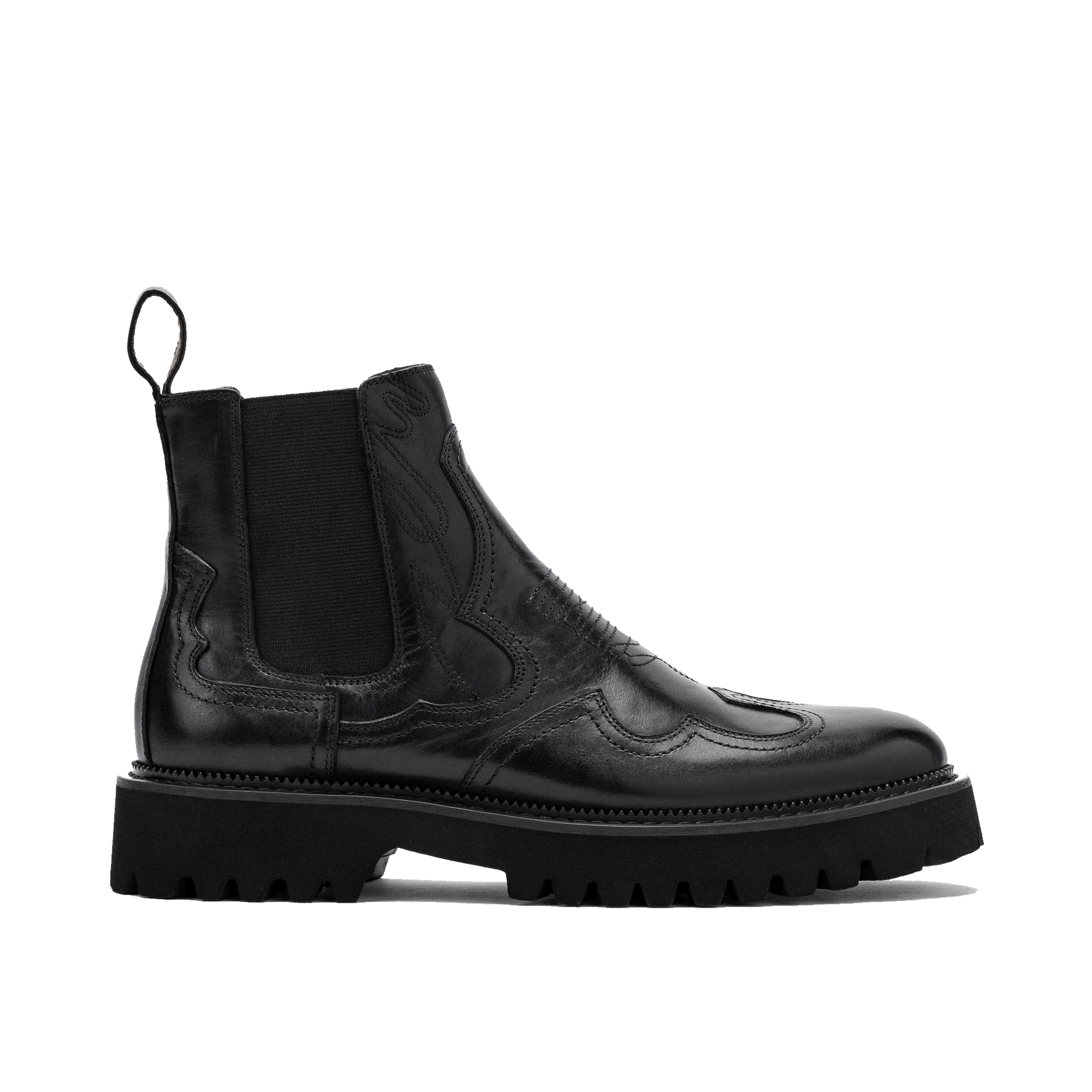 【LAMINEZ】Belted Middle Boots☆大人気☆ Amazon.com | SHEMEE Women's Slouchy Mid Calf Boots Low