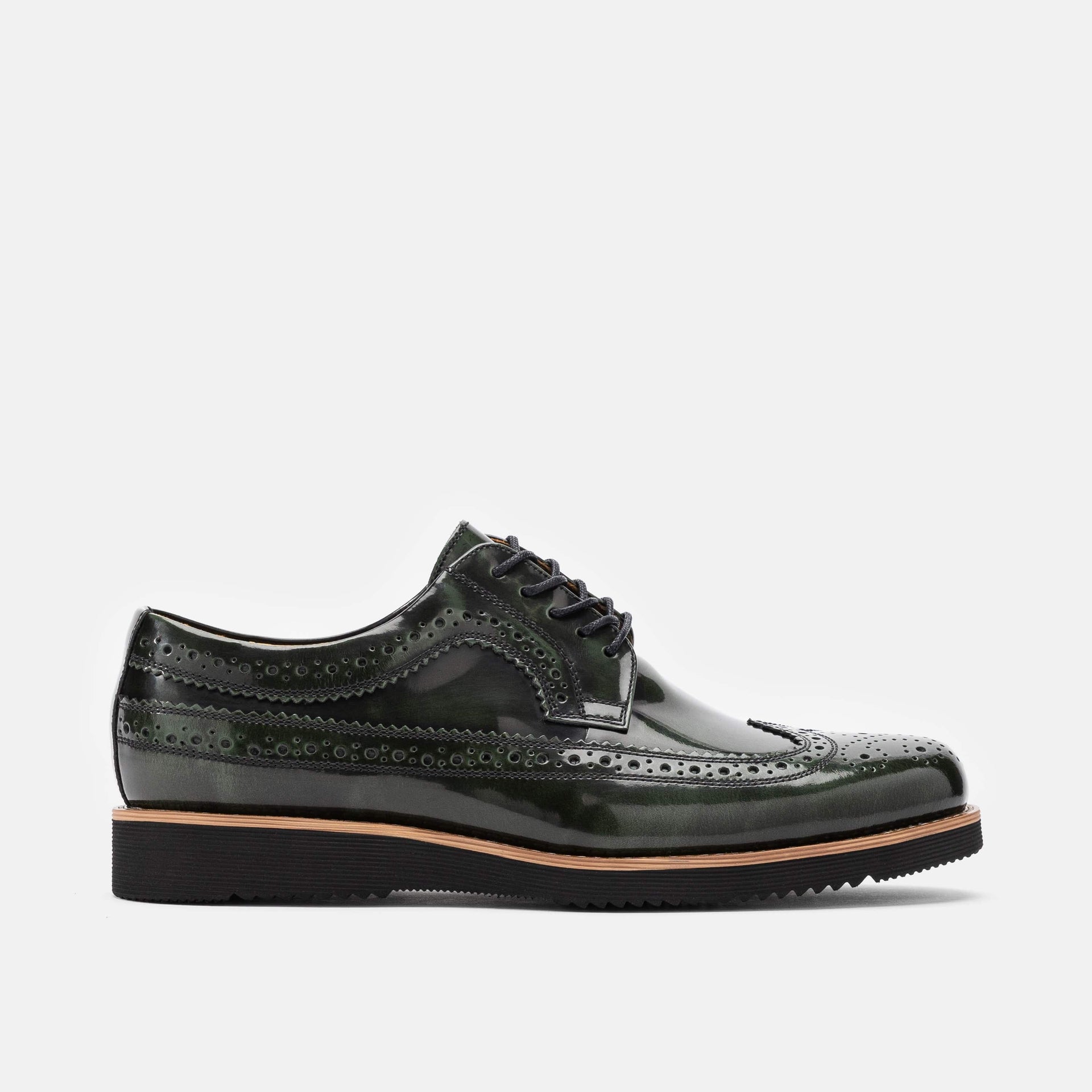 Alexander Patent Leather Longwing Sneakers
