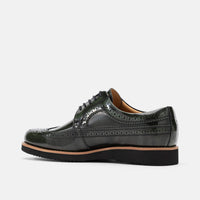 Alexander Green Patent Leather Longwing Sneakers