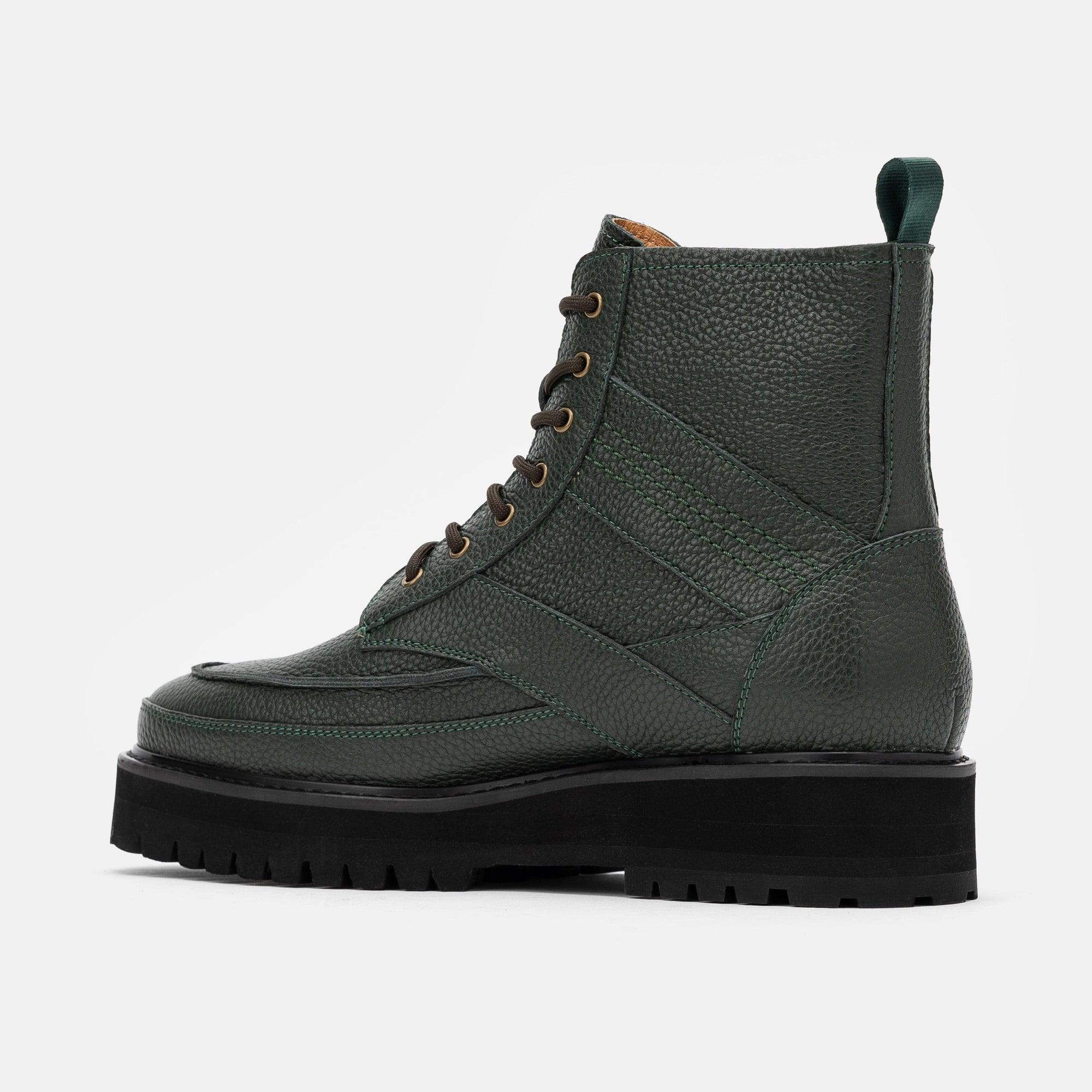 Washington Hunter Green Lug Boots